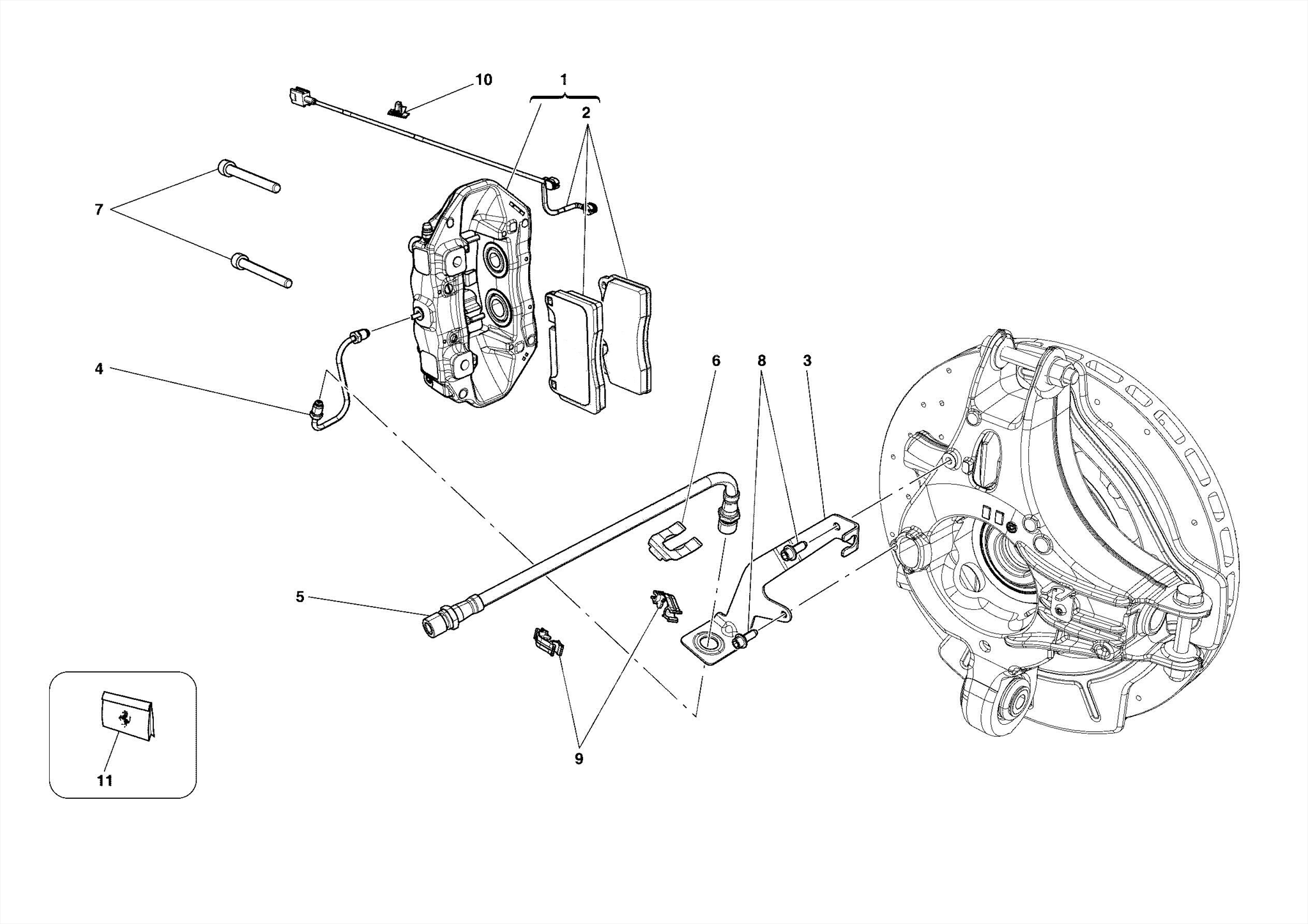 0037 REAR BRAKE CALIPERS
