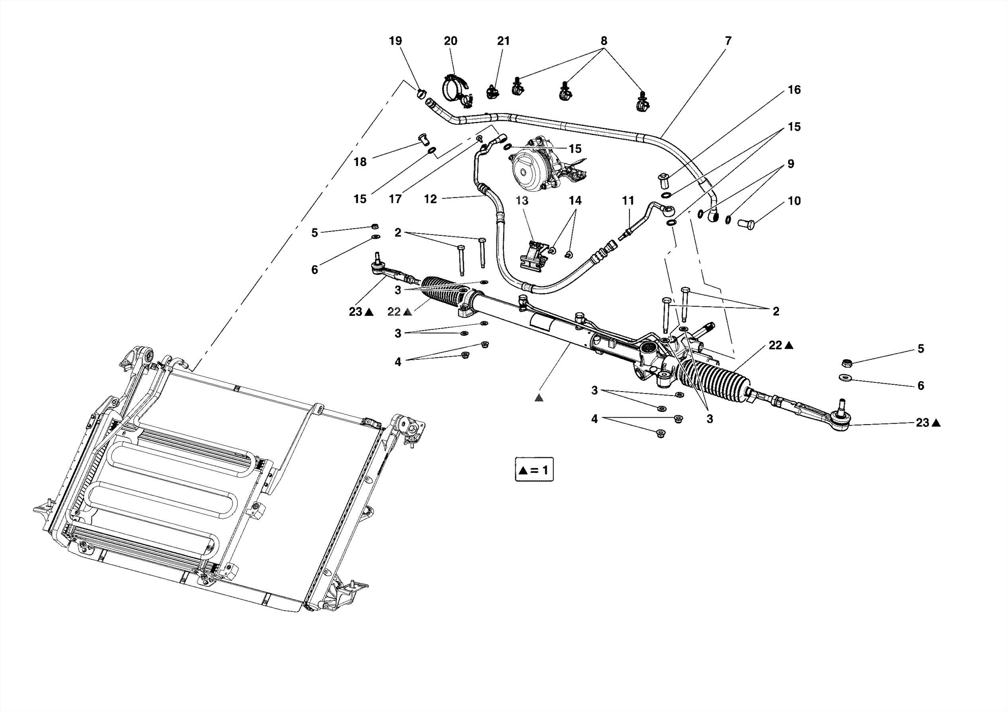 0039 HYDRAULIC POWER STEERING BOX