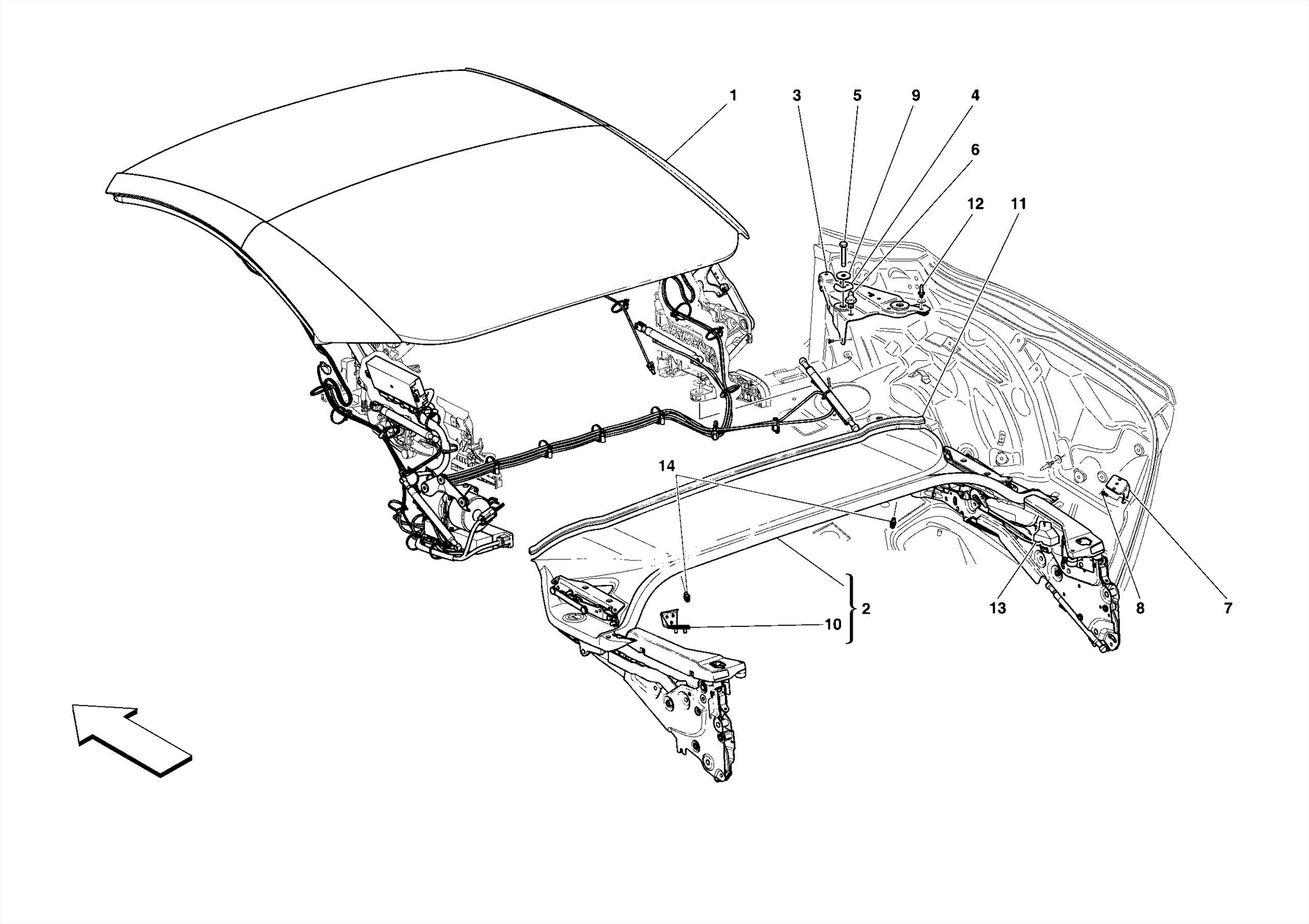 0113 ELECTRIC ROOF - STRUCTURE