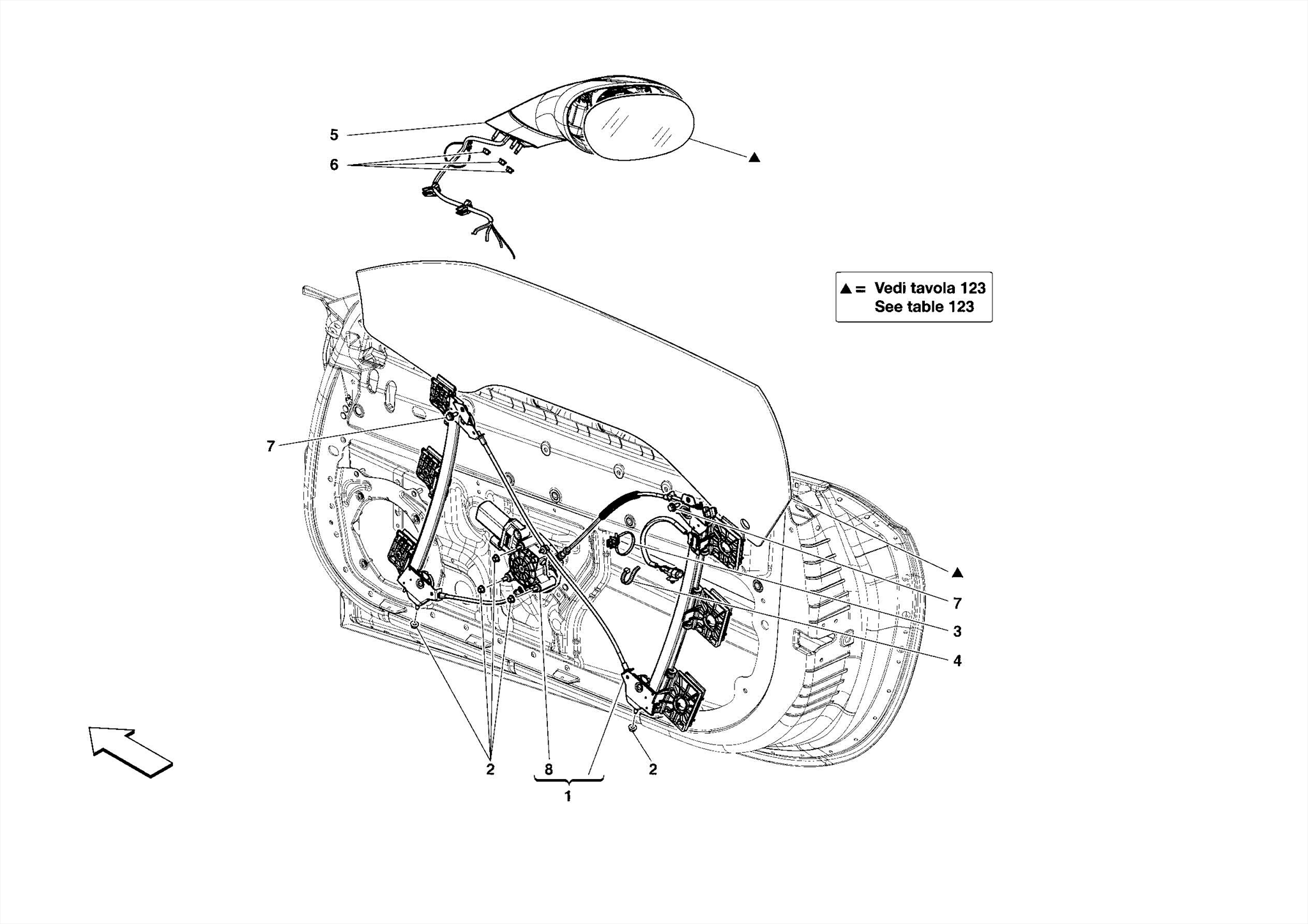 0120 DOORS - POWER WINDOW AND REAR VIEW MIRROR