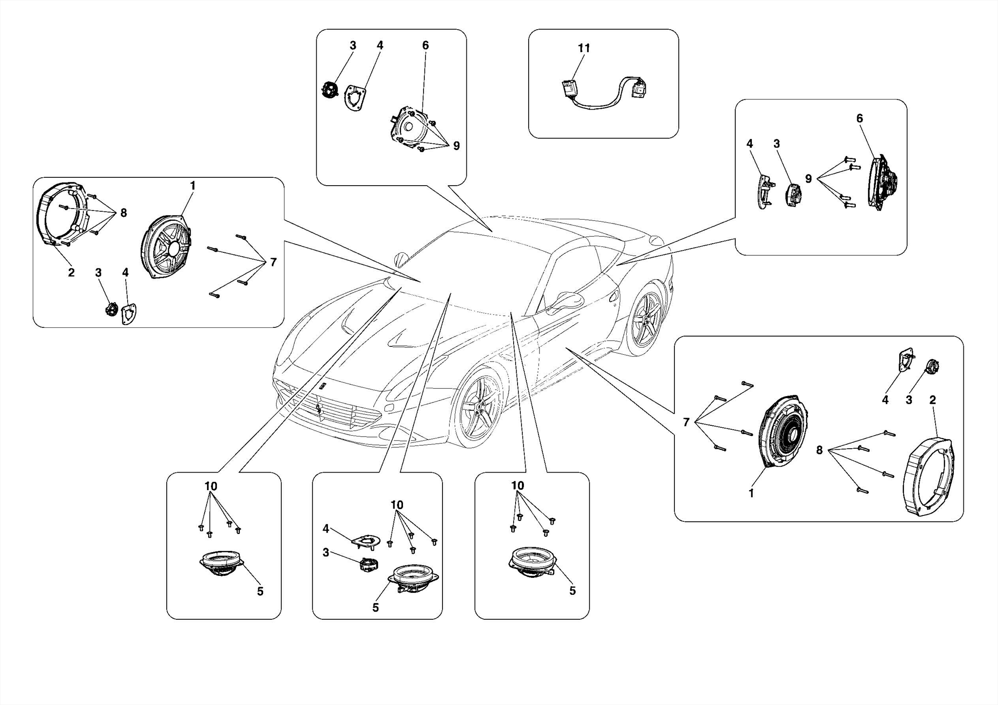 0142 AUDIO SPEAKER SYSTEM