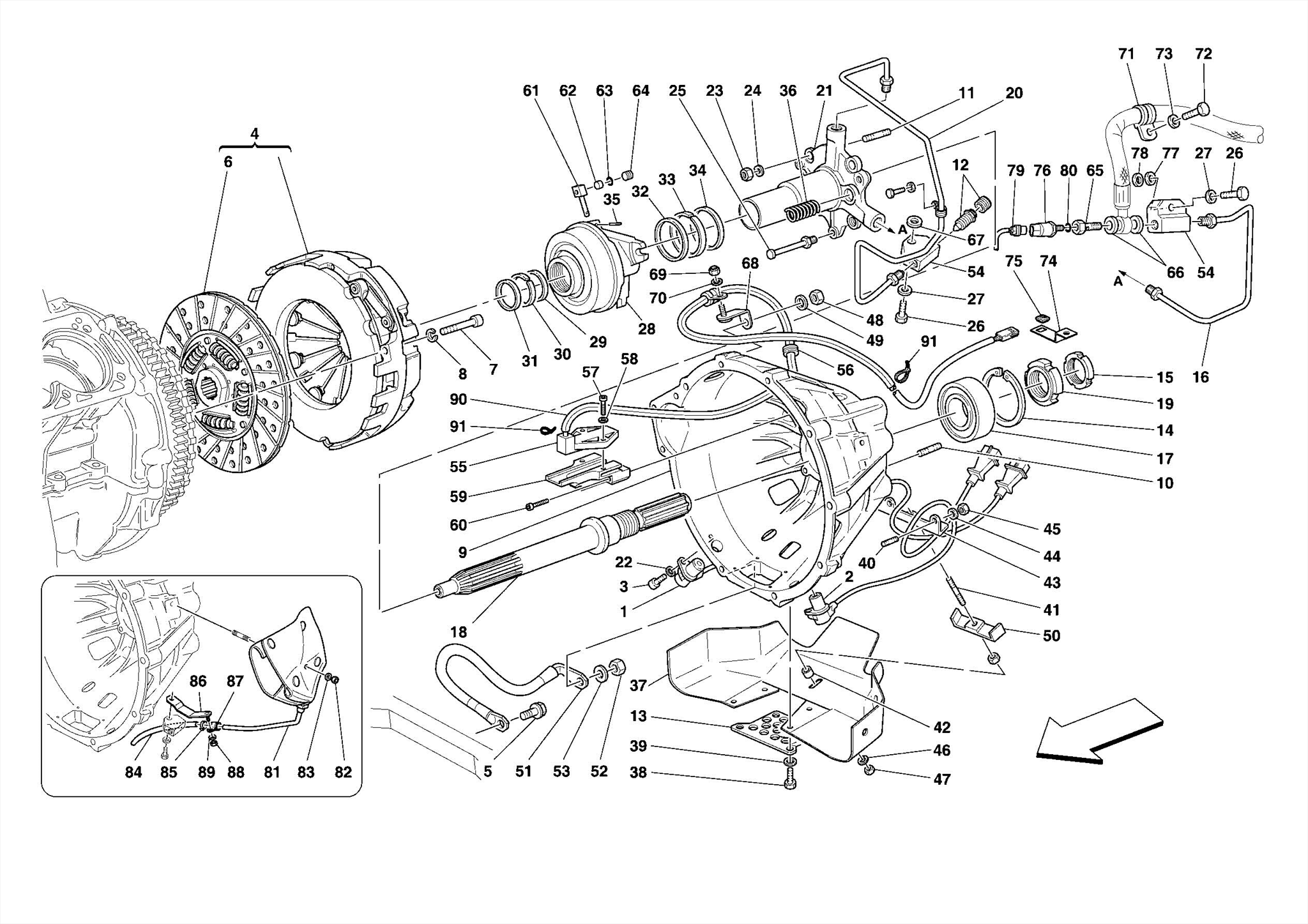 0029 CLUTCH AND CONTROLS -Applicable for F1