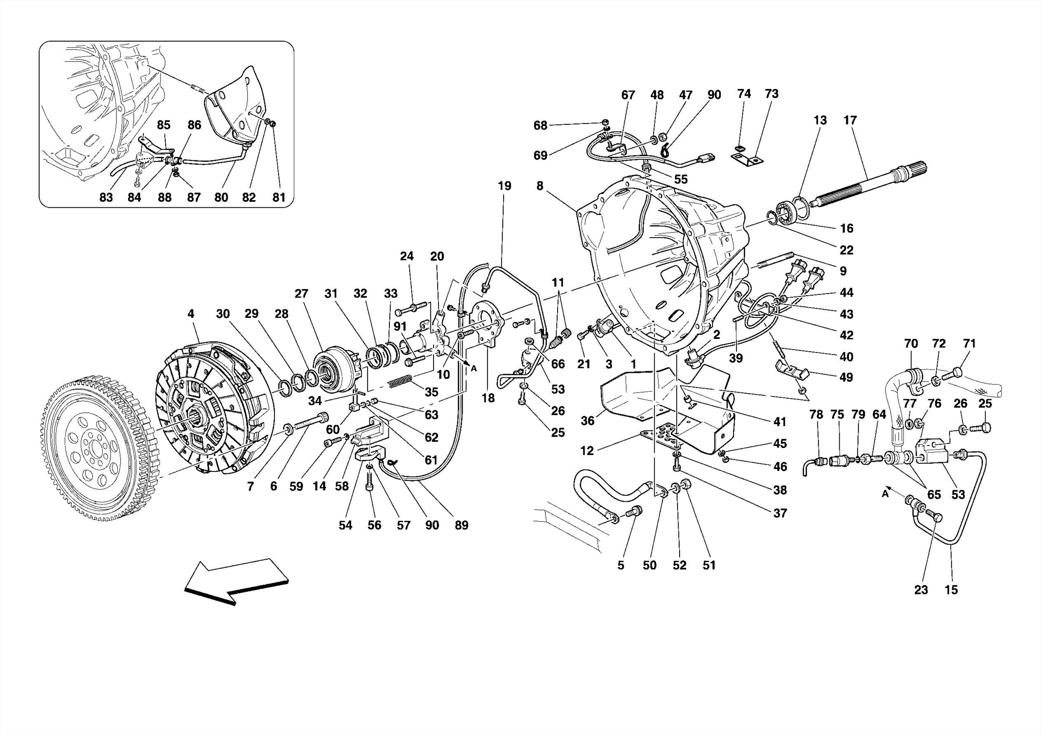 0030 CLUTCH AND CONTROLS -Applicable for -OTO-