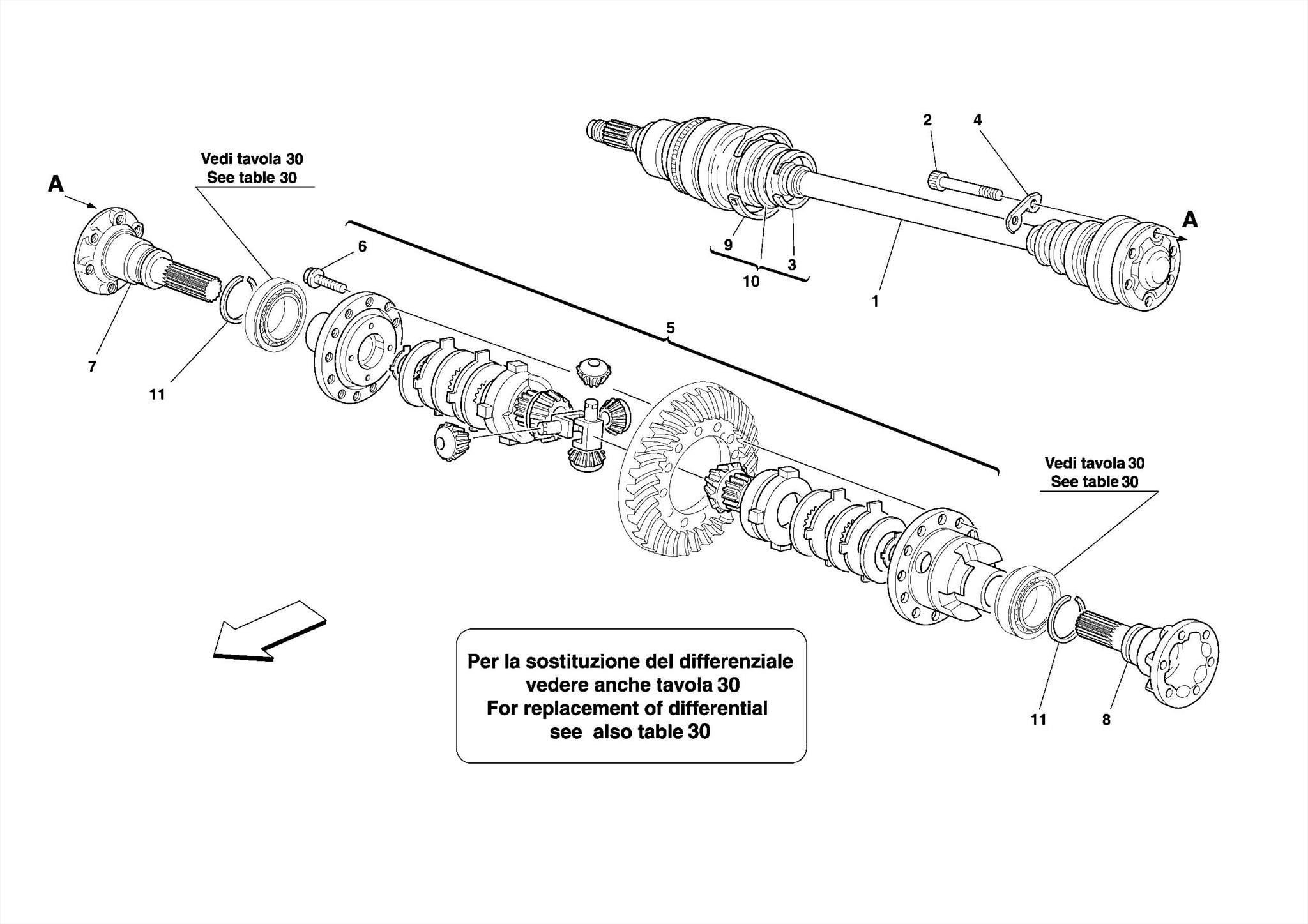 0039 DIFFERENTIAL AND AXLE SHAFT