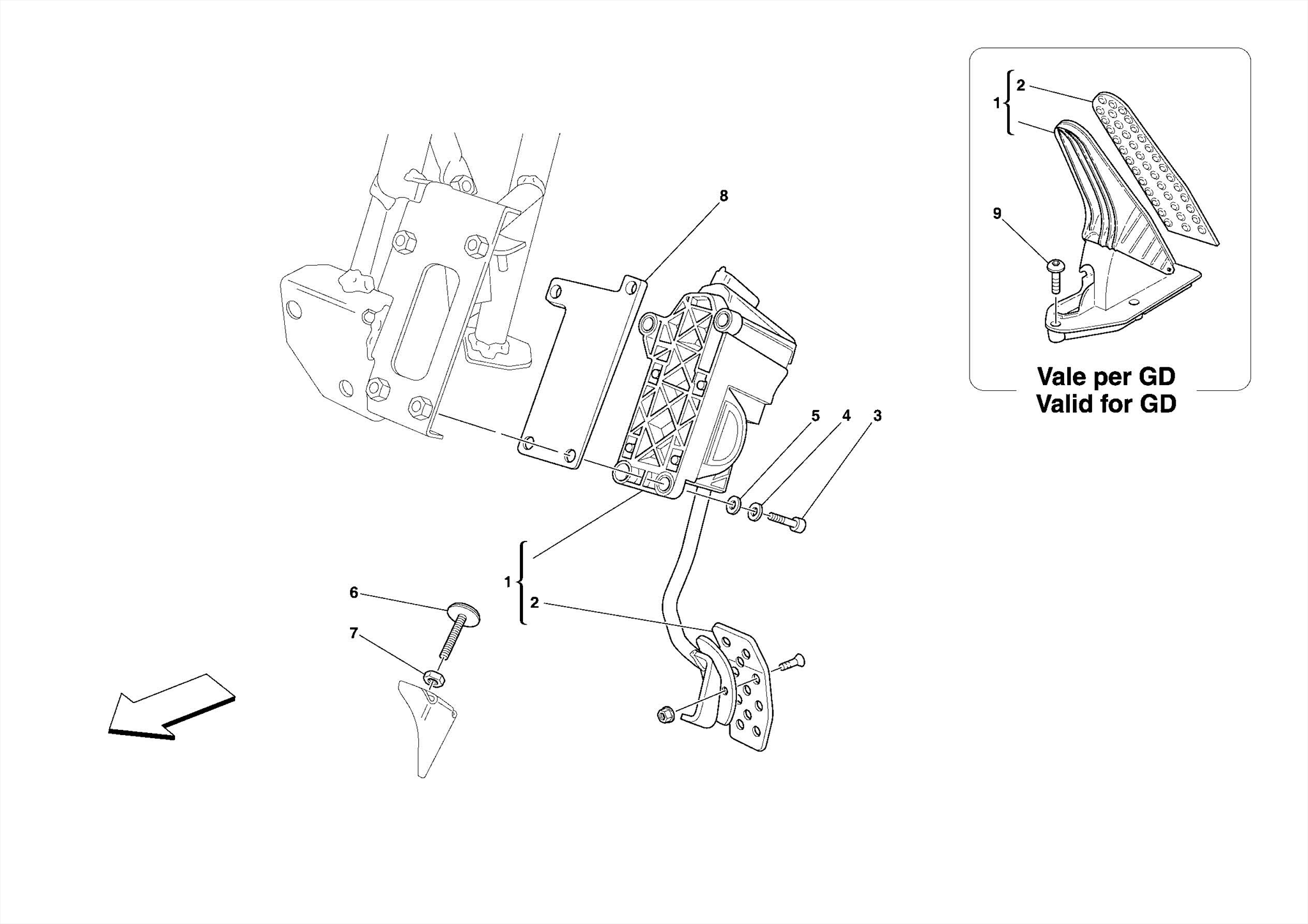 0041 ELECTRONIC ACCELERATOR PEDAL