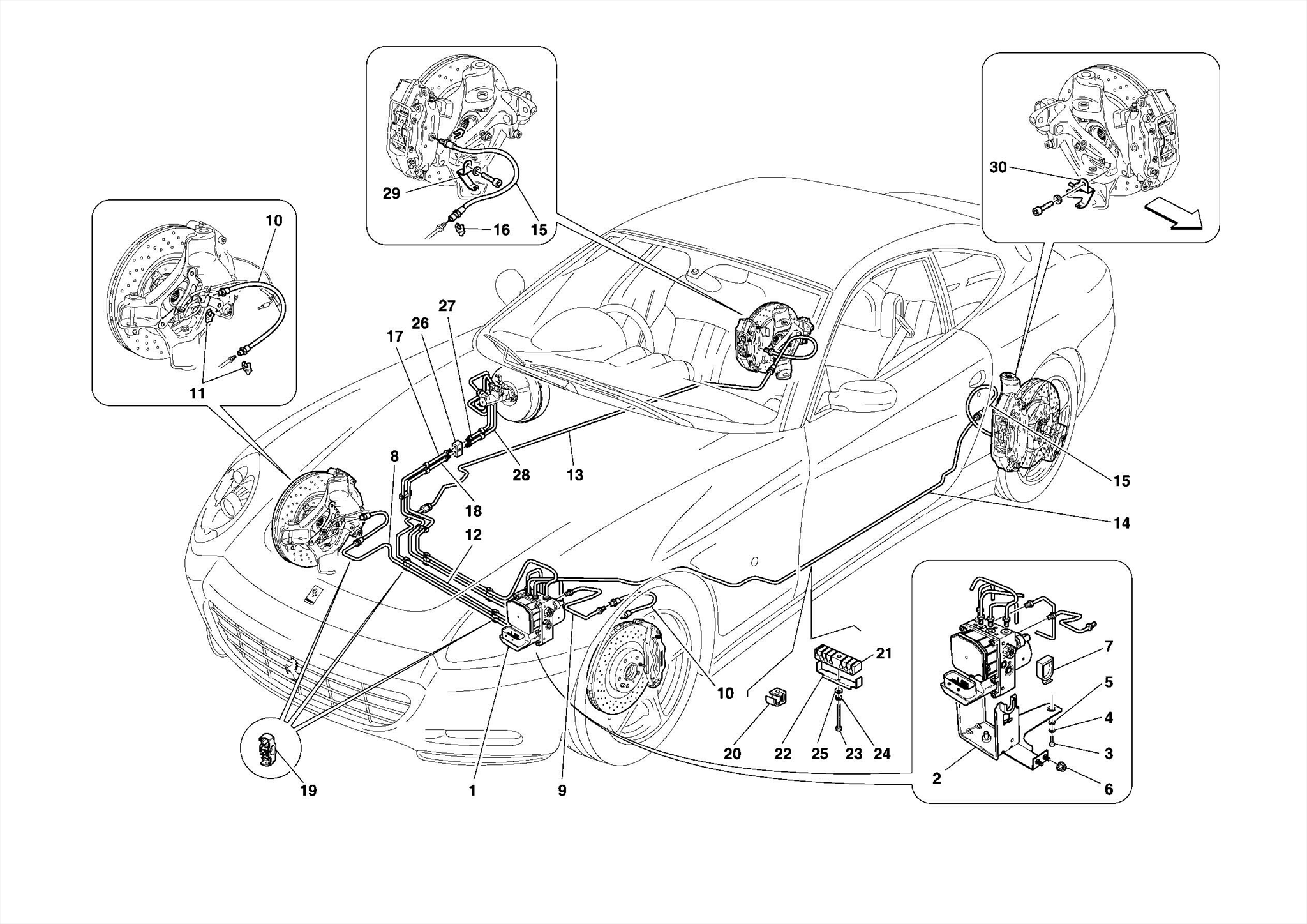 0046 BRAKE SYSTEM -Applicable for GD-