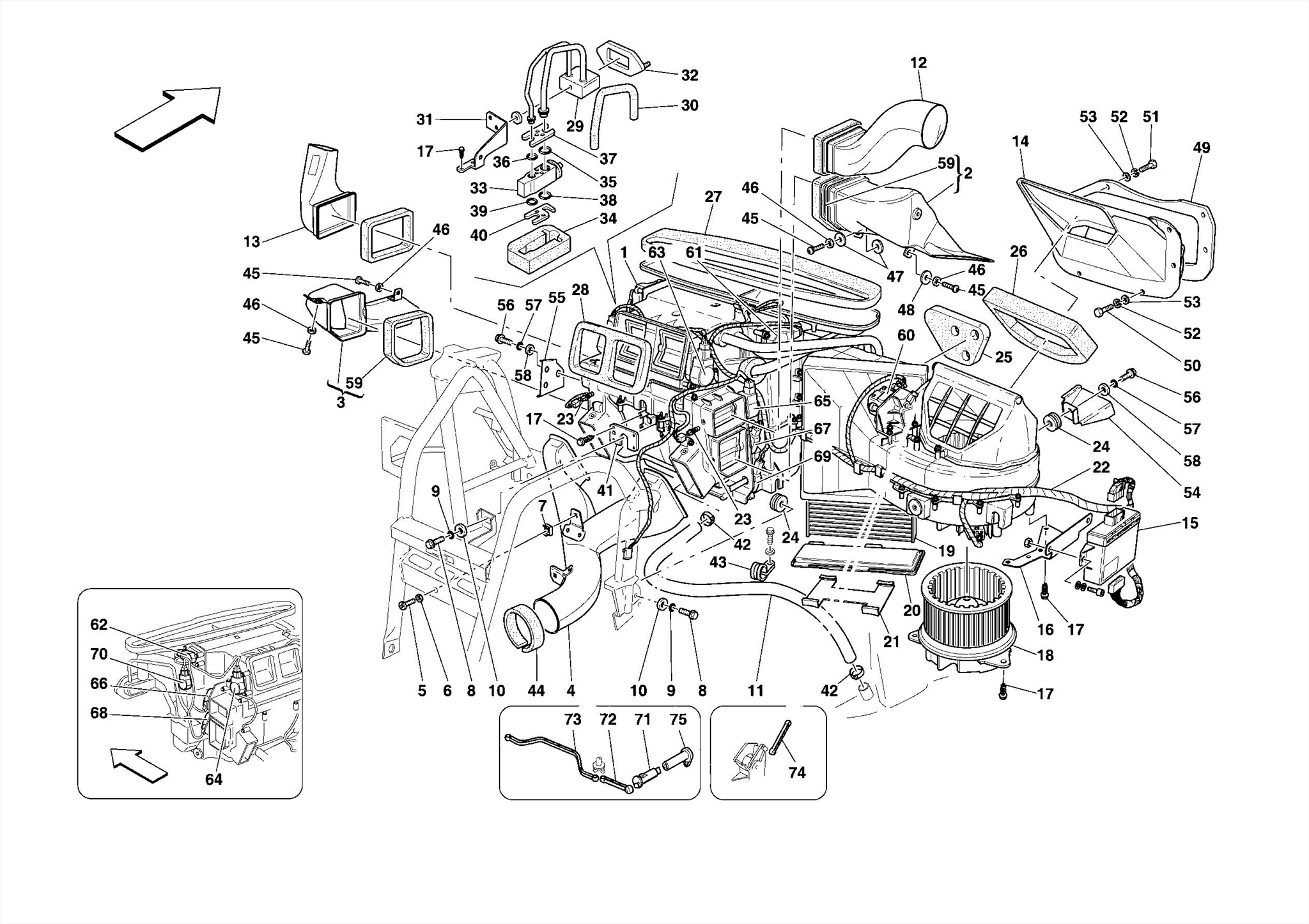 0064 EVAPORATOR UNIT AND CONTROLS