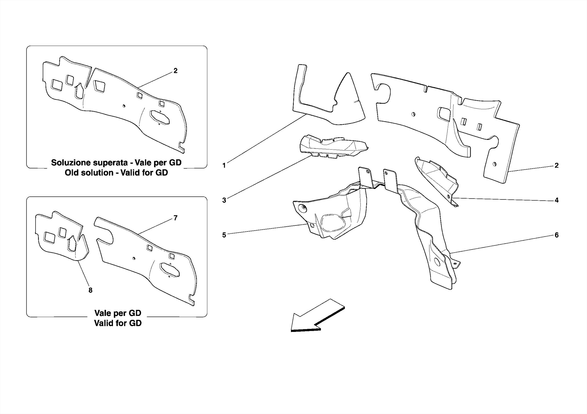 0108 ENGINE COMPARTMENT FIREWALL INSULATION