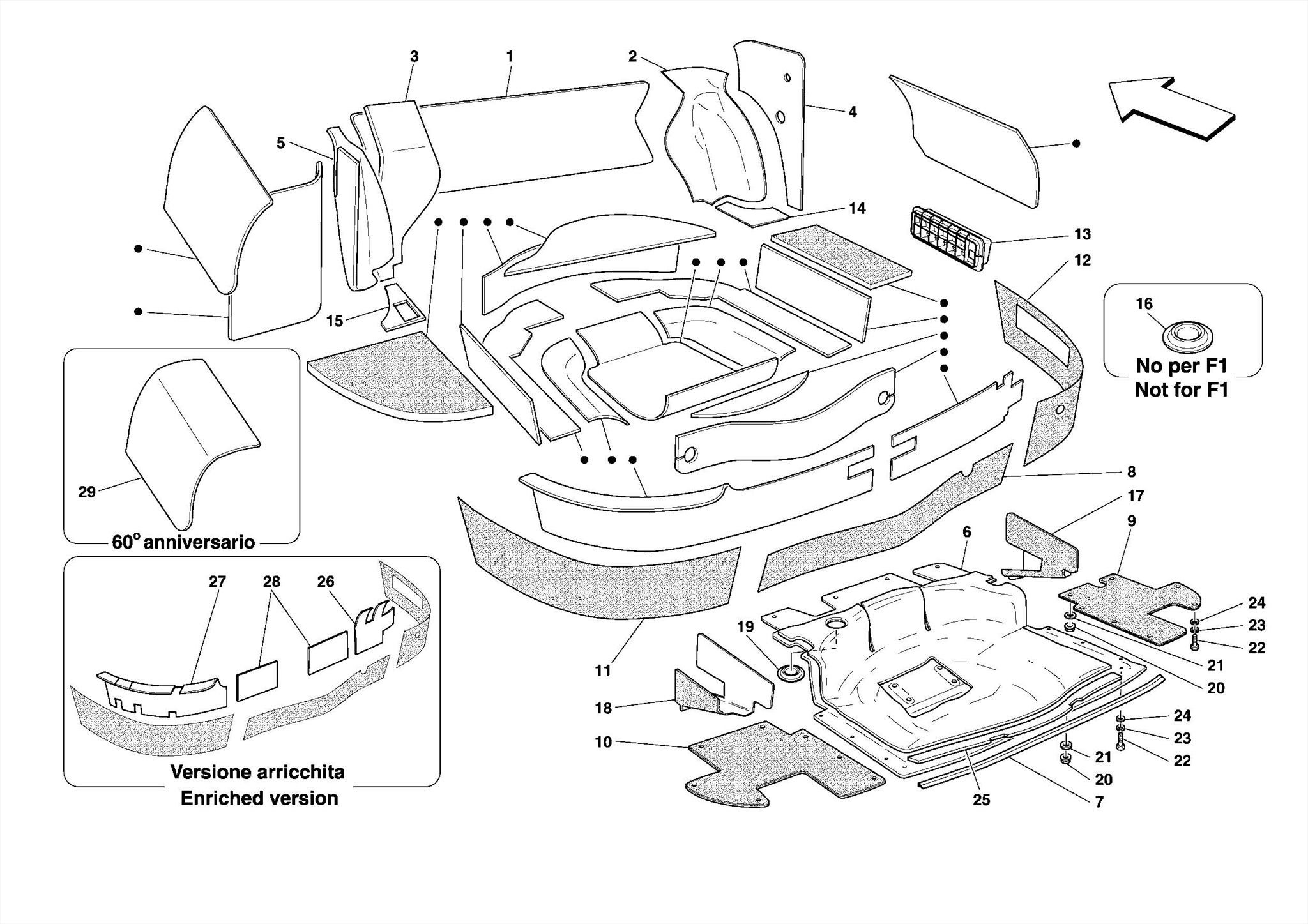 0110 LUGGAGE COMPARTMENT INSULATION