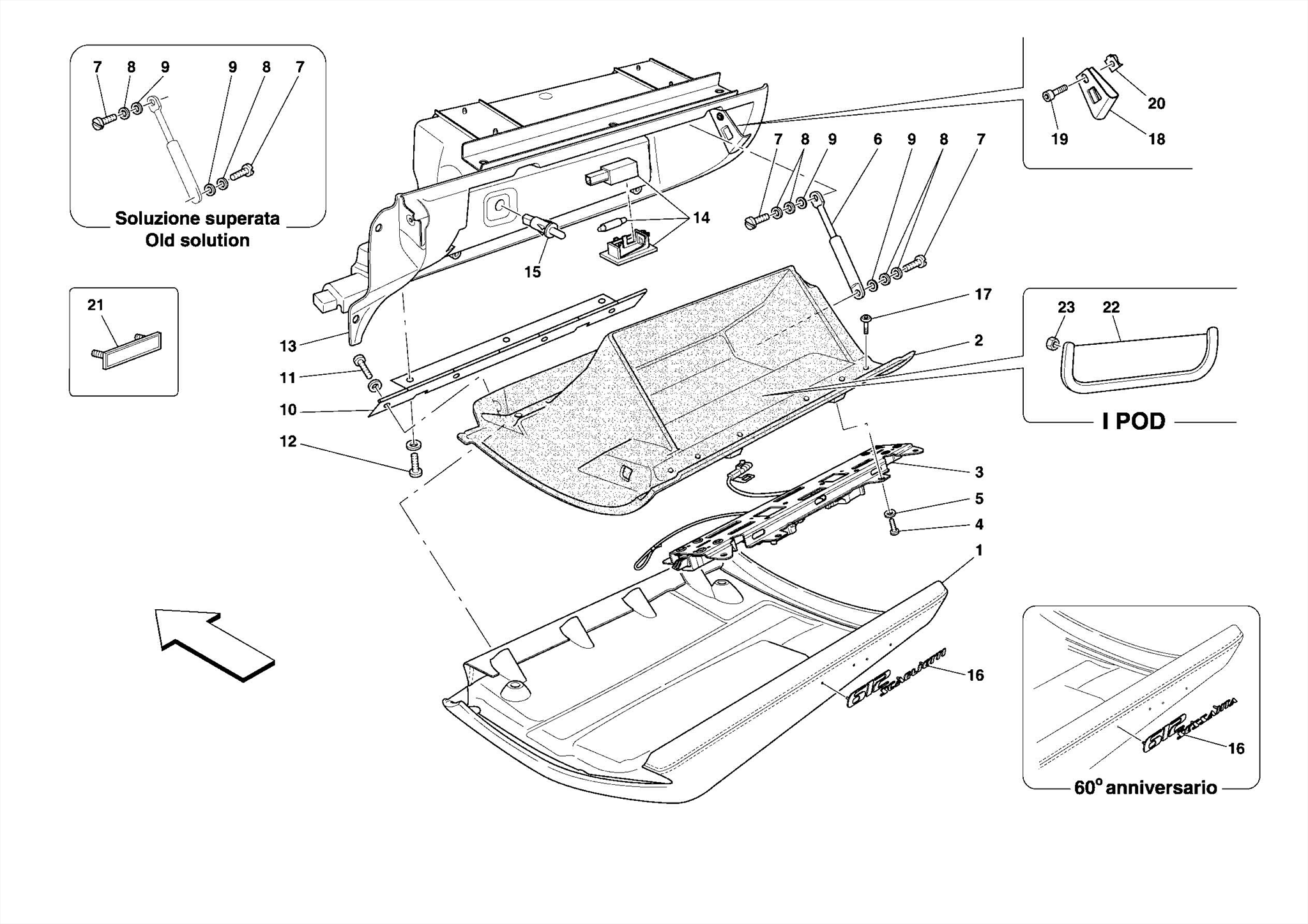 0126 GLOVE COMPARTMENT