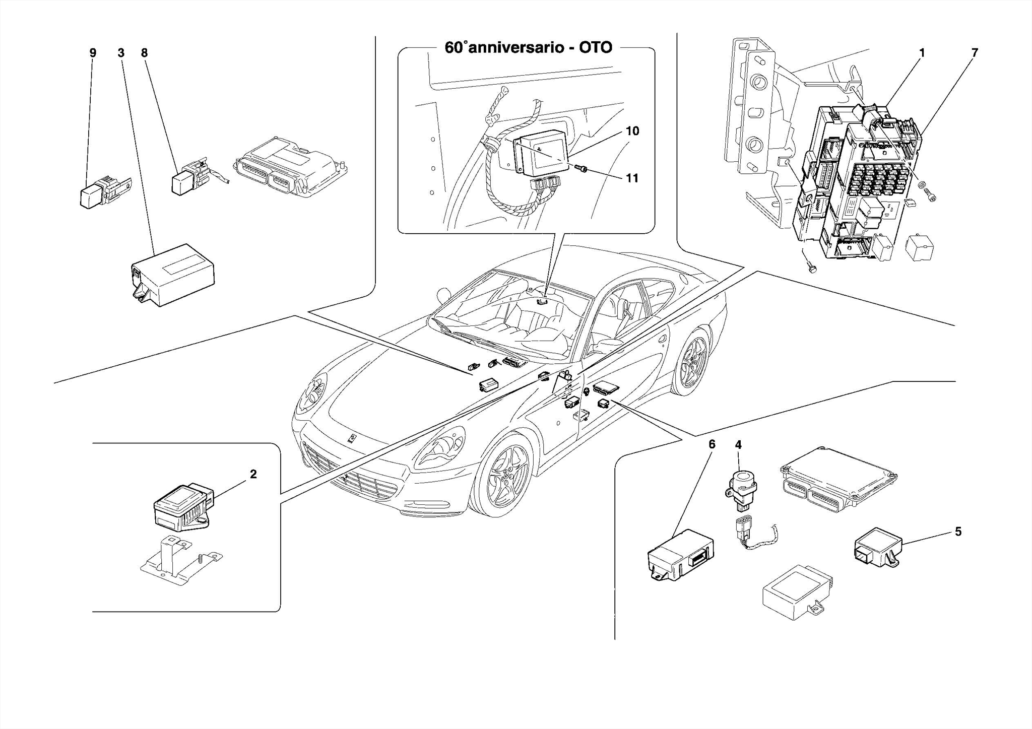 0134 PASSENGER COMPARTMENT ECUs