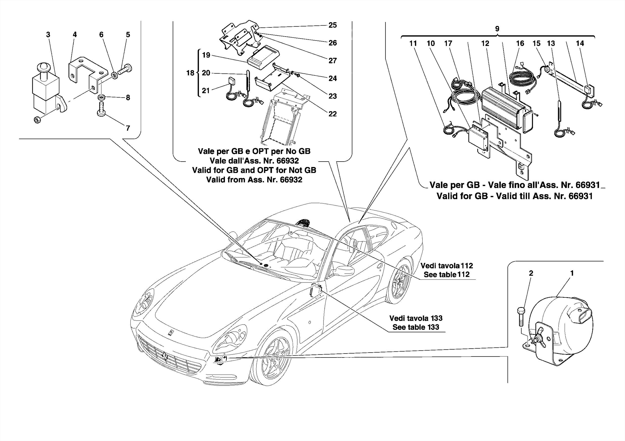 0136 ANTITHEFT SYSTEM ECUs AND DEVICES