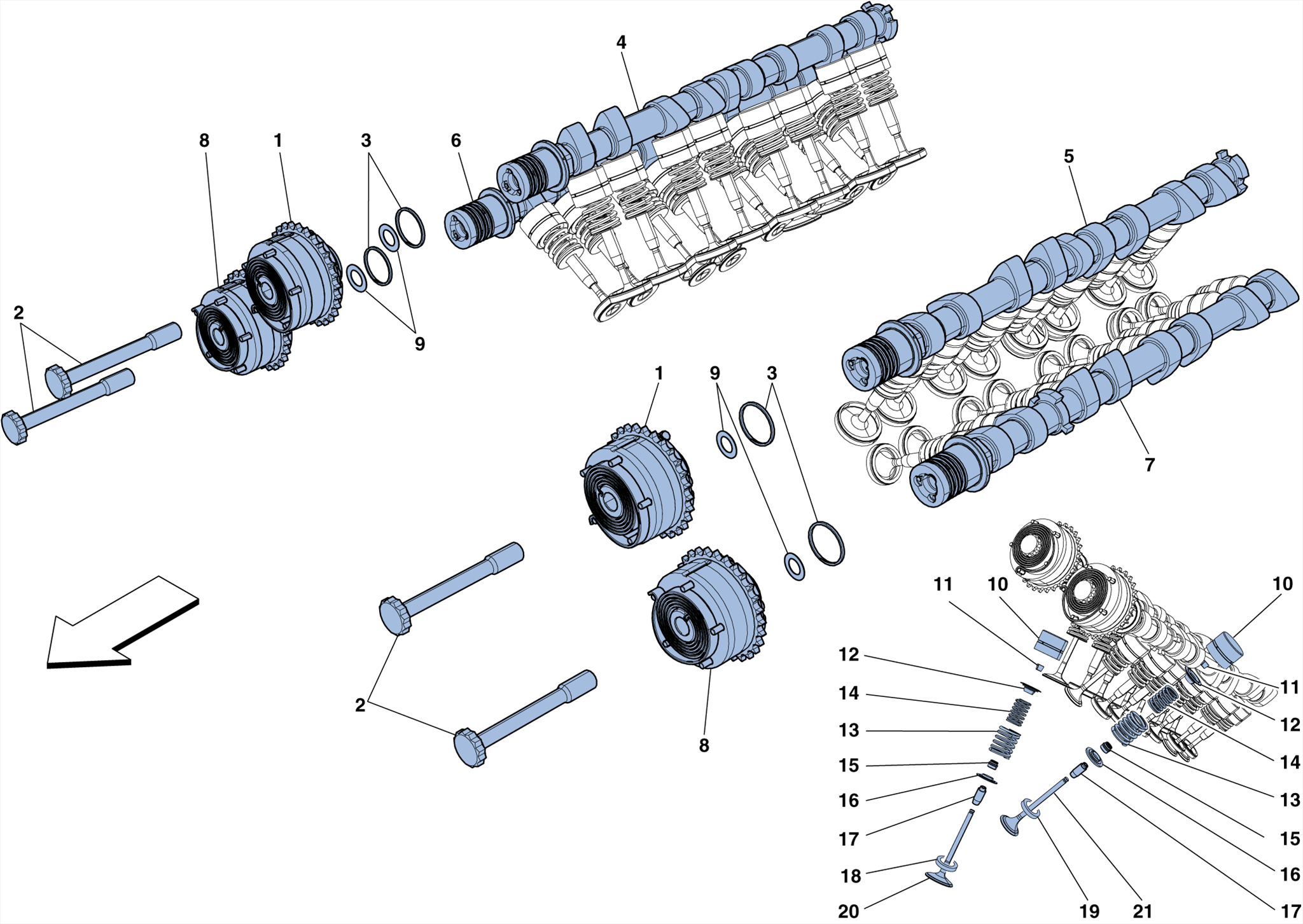 0005 - TIMING SYSTEM - TAPPETS