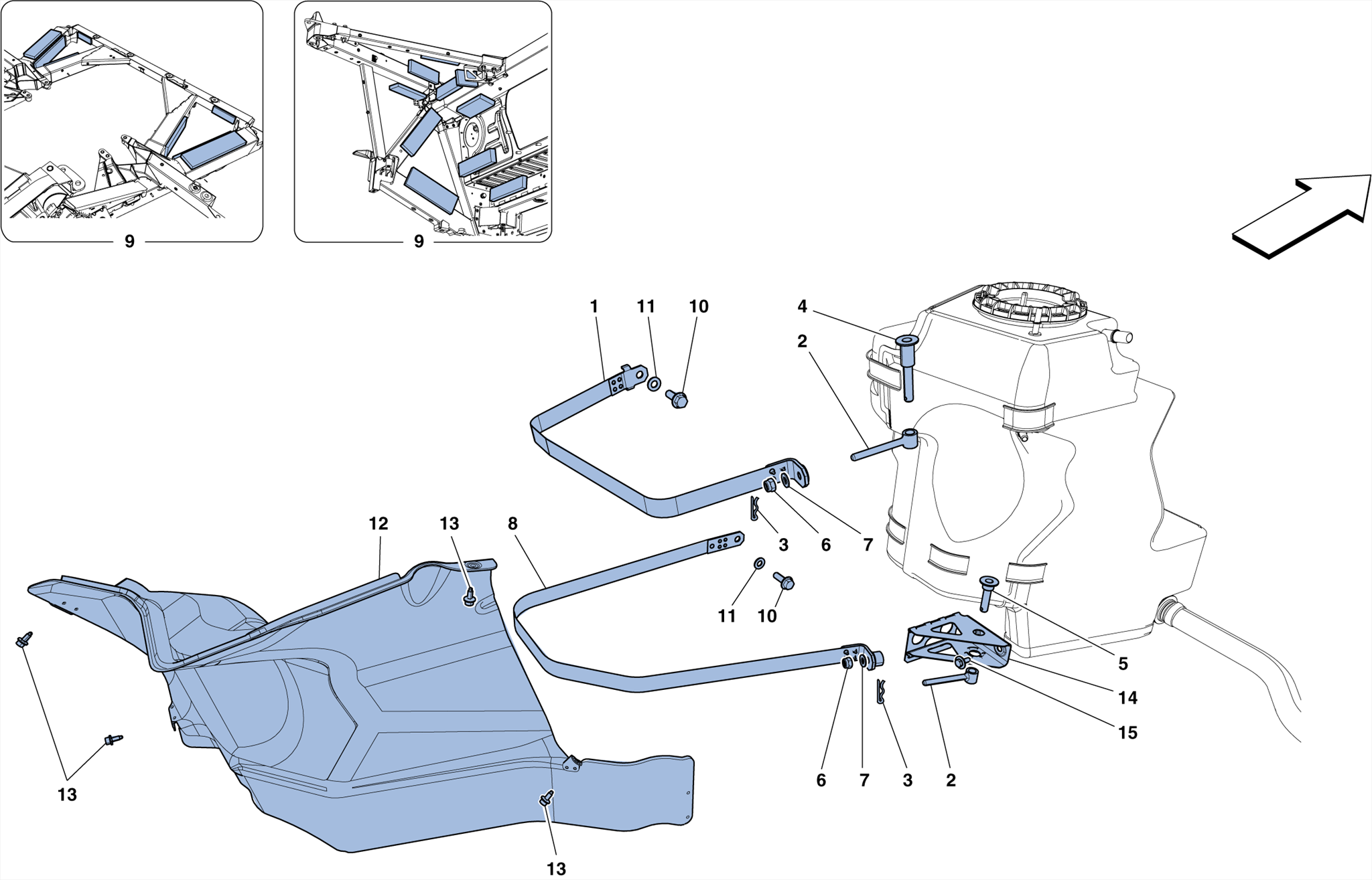 0011 - FUEL TANKS - FASTENERS AND GUARDS