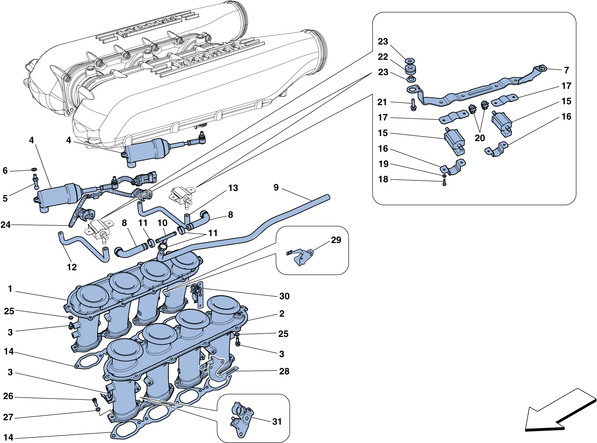 0013 - INTAKE MANIFOLD