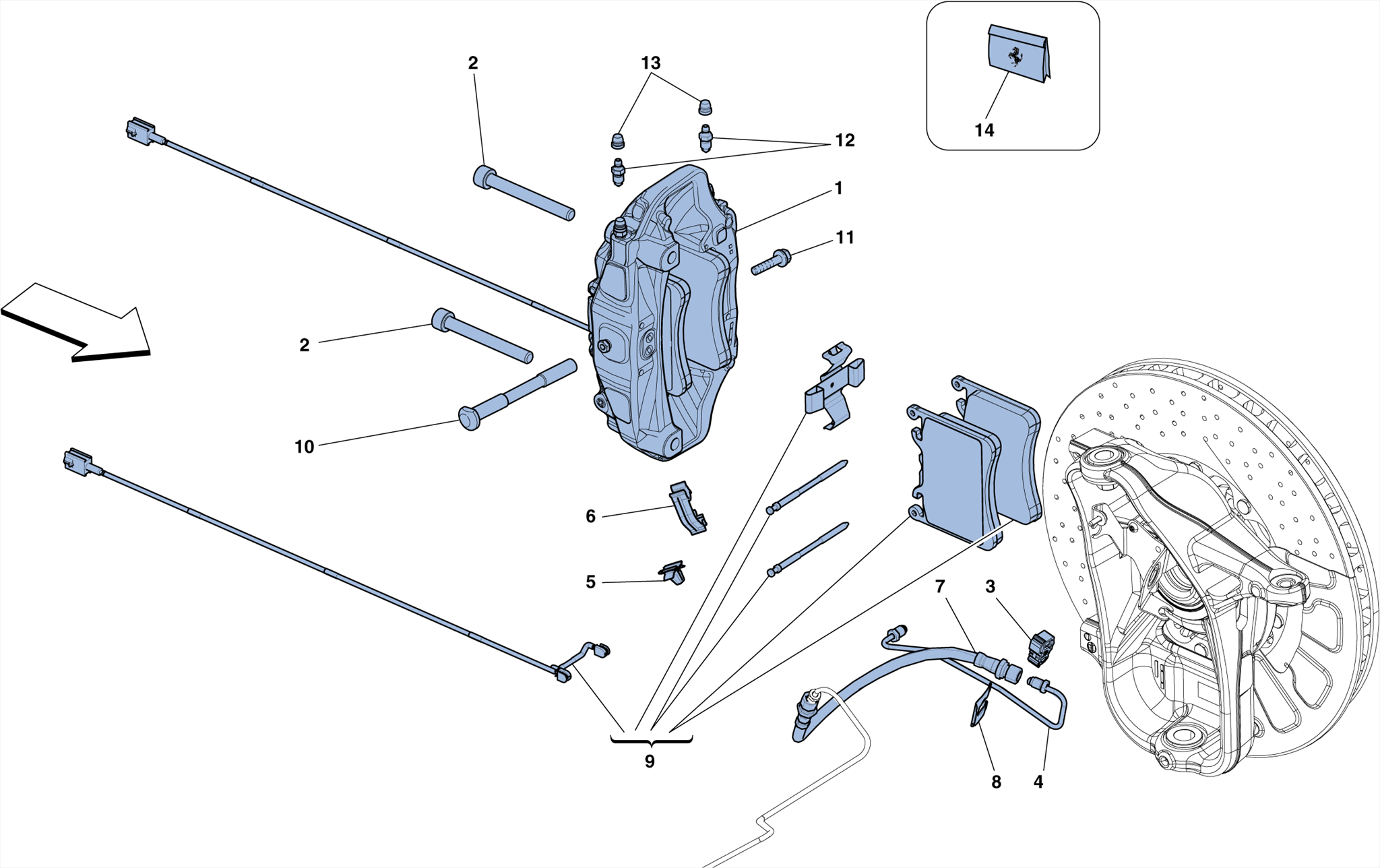 0029 - FRONT BRAKE CALLIPERS