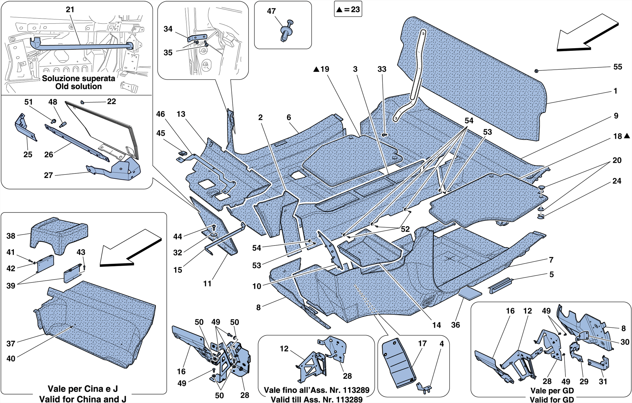 0107 - PASSENGER COMPARTMENT MATS
