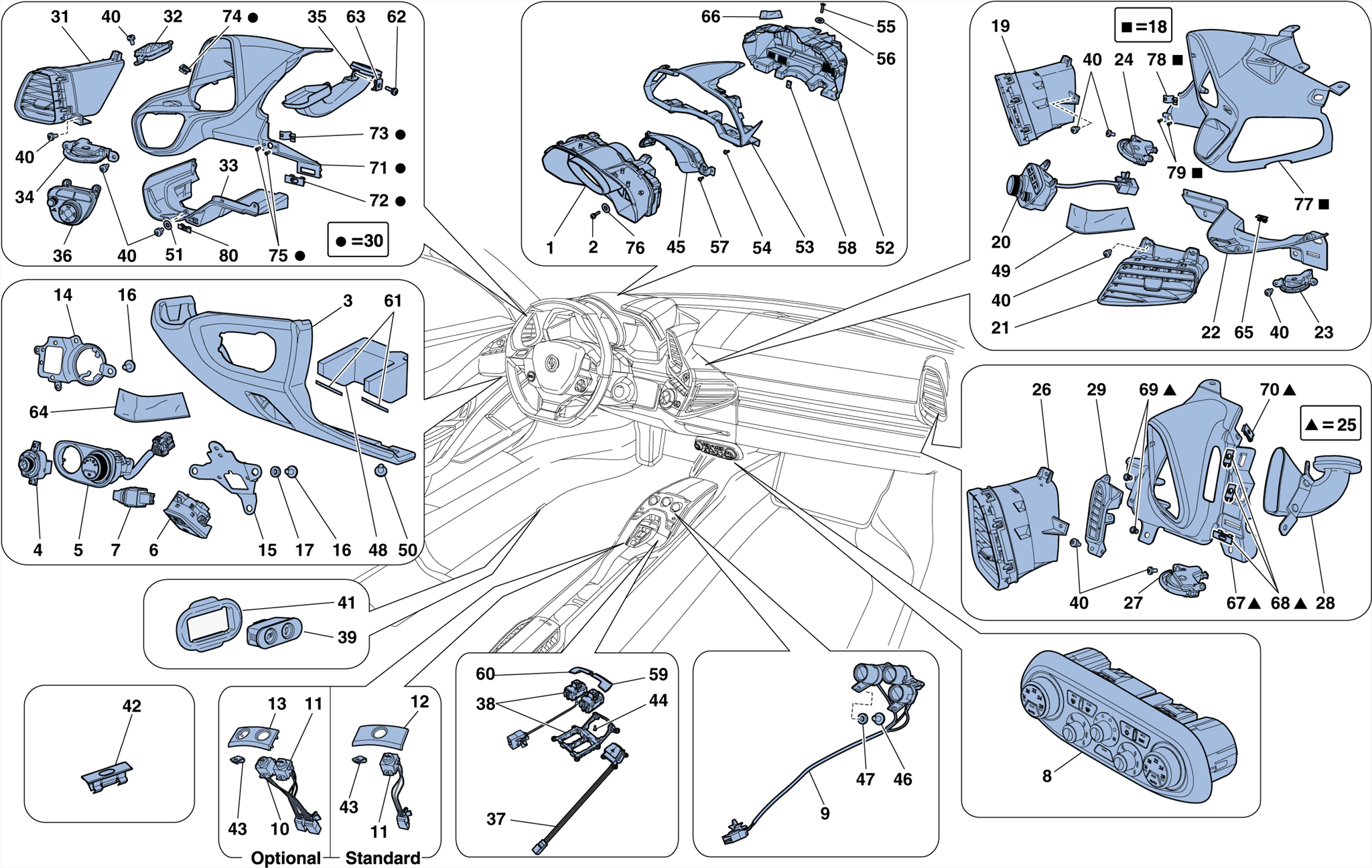 0126 - DASHBOARD AND TUNNEL INSTRUMENTS