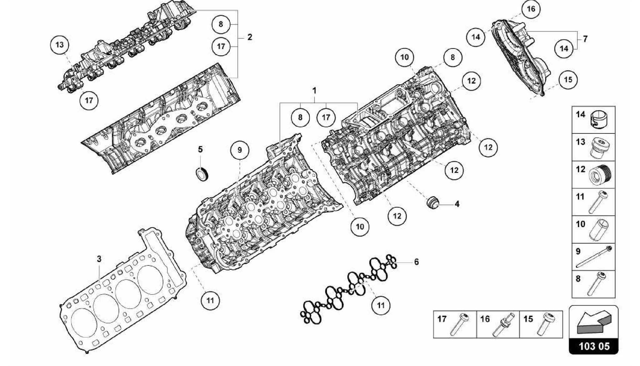103.05.00-CYLINDER HEAD