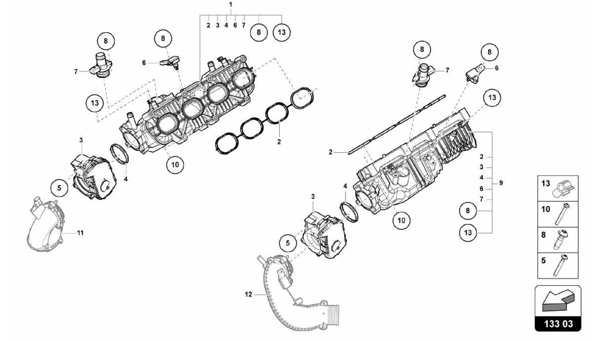 133.03.00-INTAKE MANIFOLD