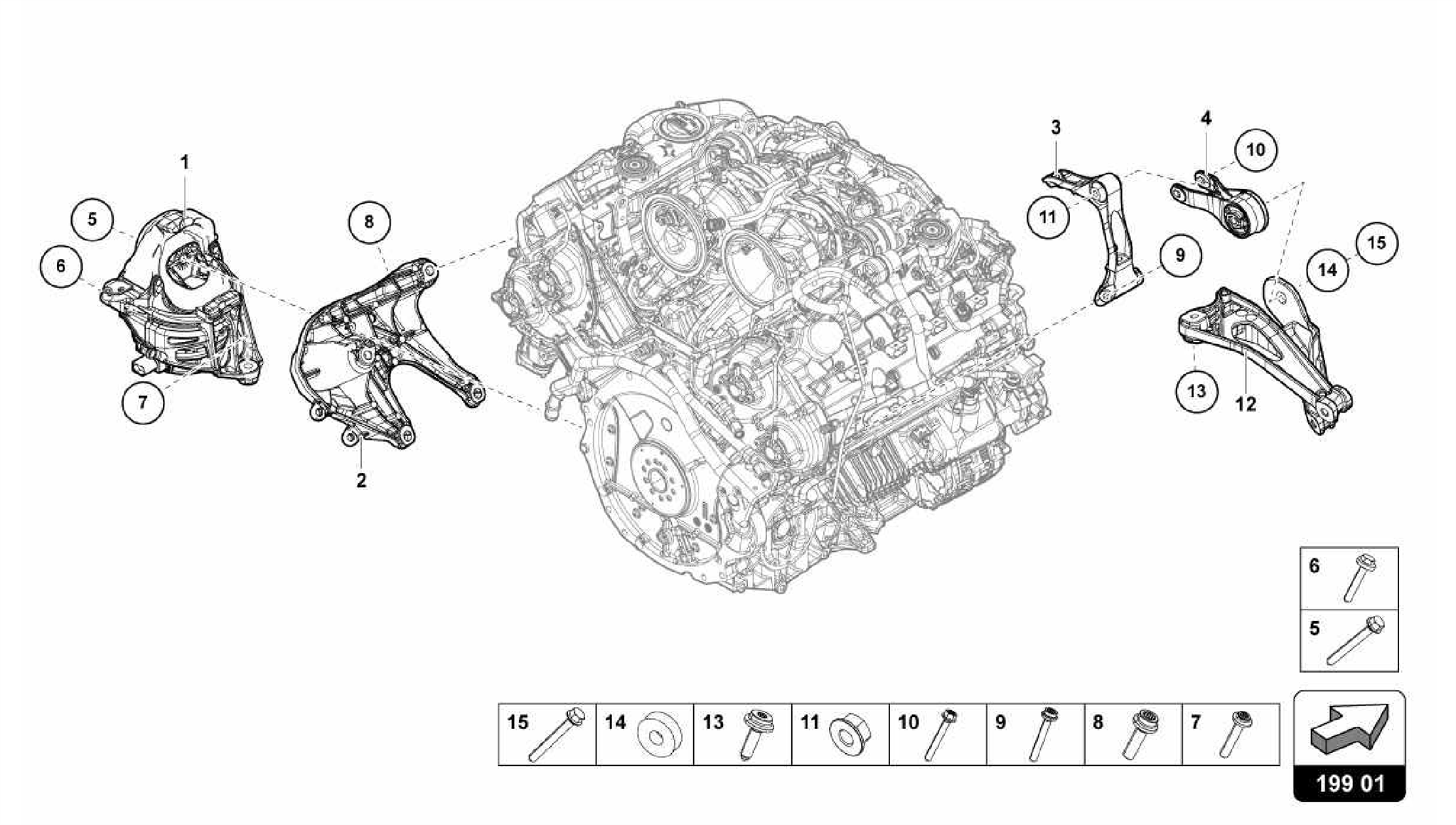 199.01.00-ENGINE BRACKET