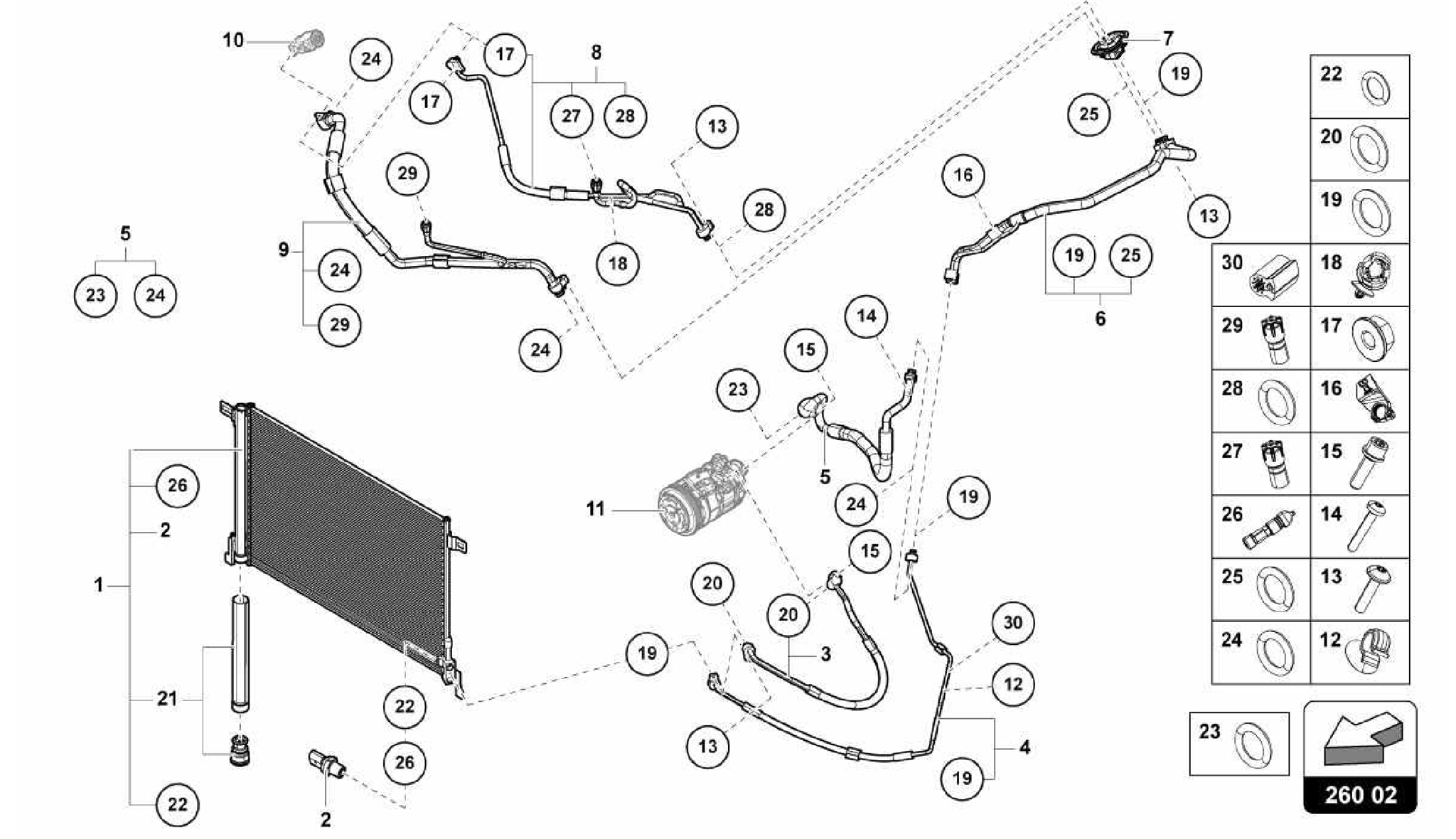 260.02.00-A/C CONDENSER
