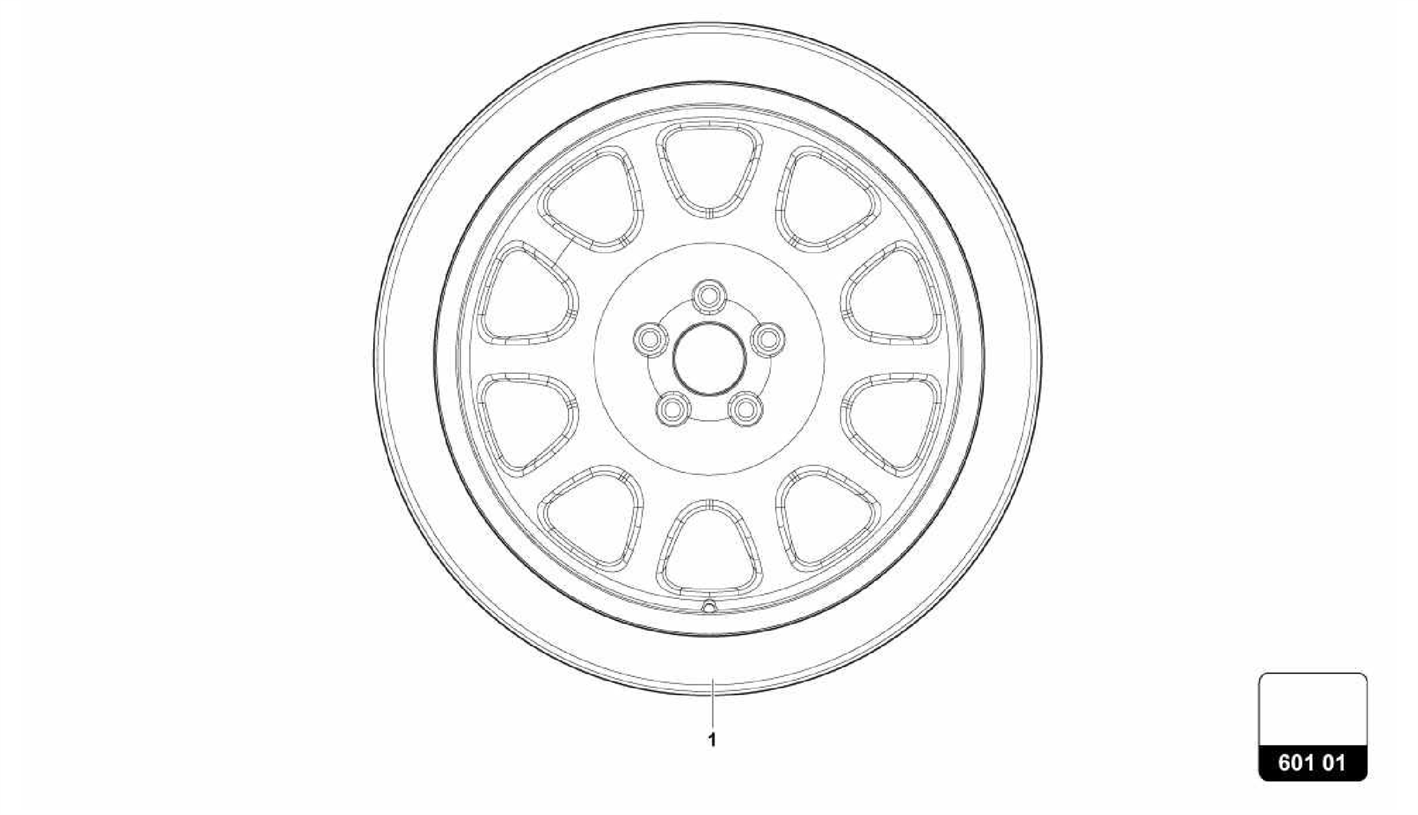 601.01.00-SPARE WHEEL