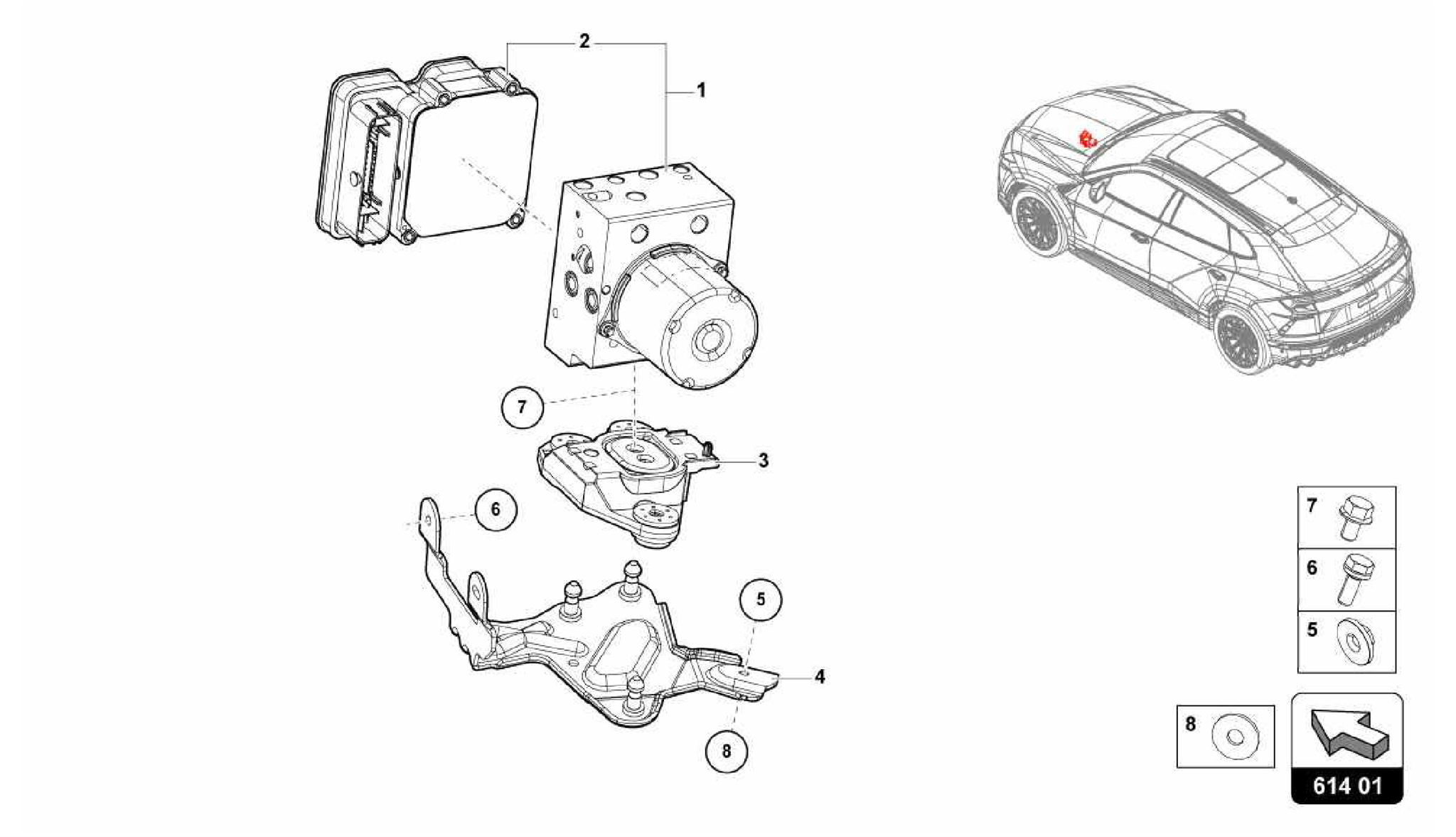 614.01.00-ABS UNIT WITH CONTROL UNIT