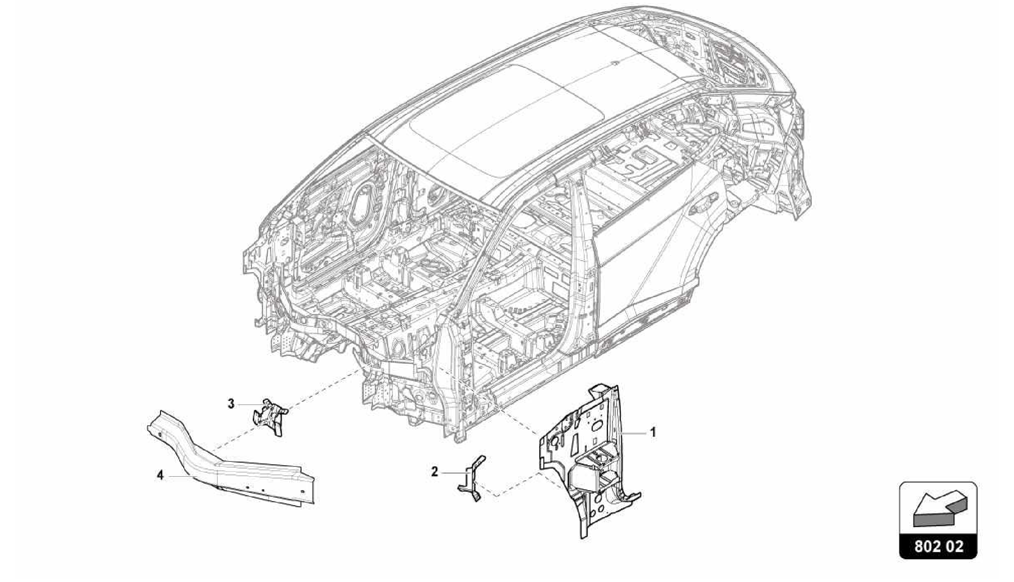 802.02.00-SECTIONAL PARTS FOR THE SIDE SECTION
