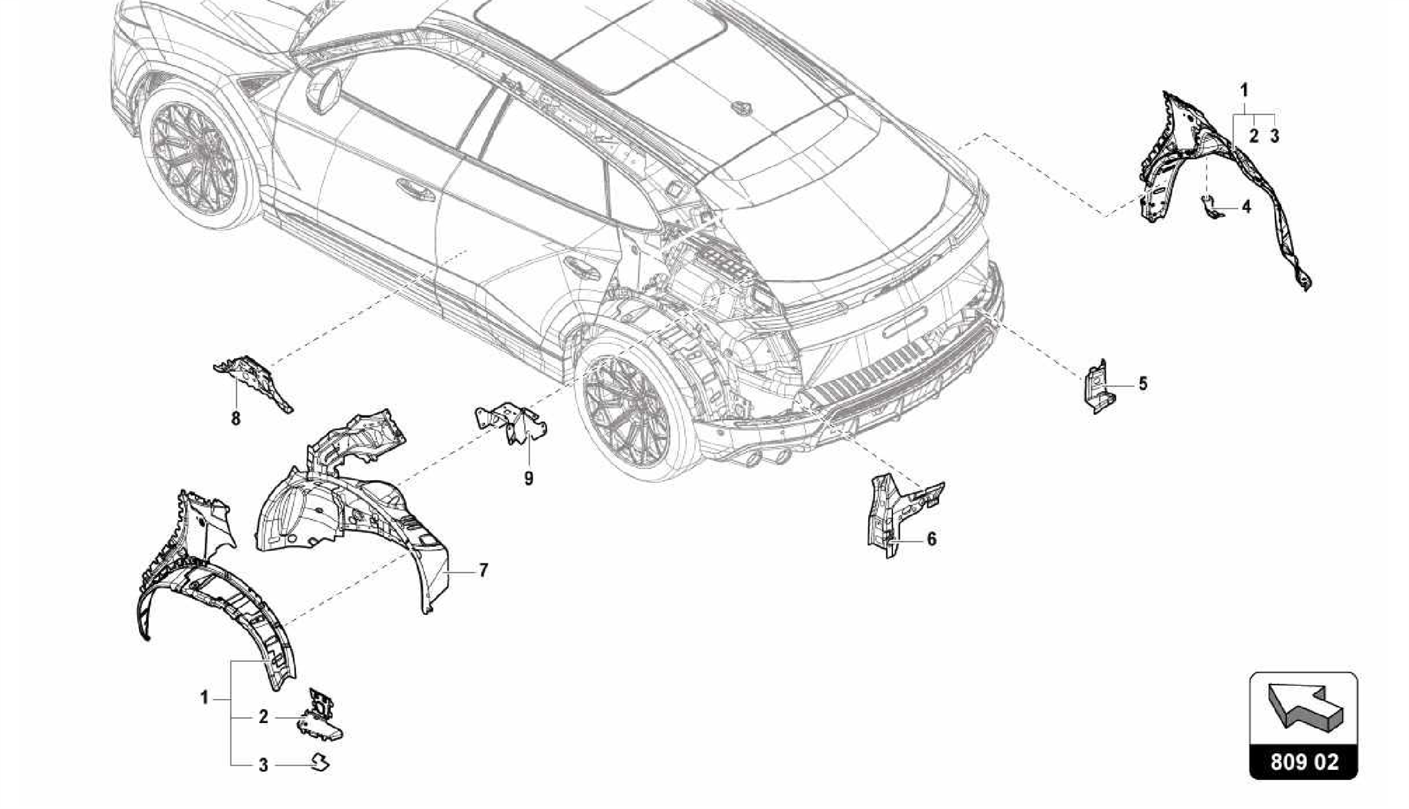809.02.00-WING PROTECTOR REAR