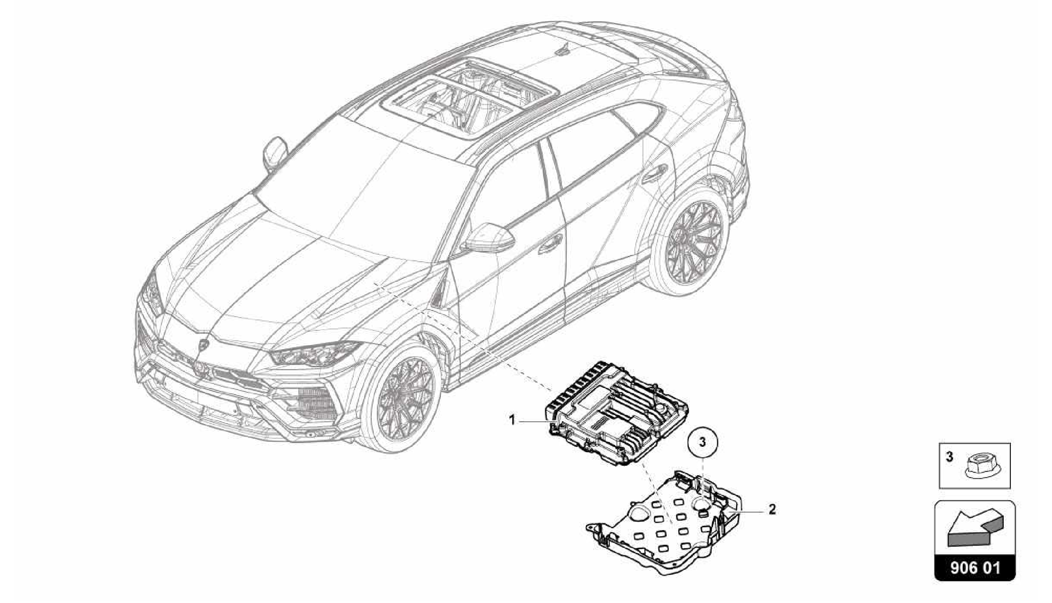 906.01.00-CONTROL UNIT FOR PETROL ENGINE