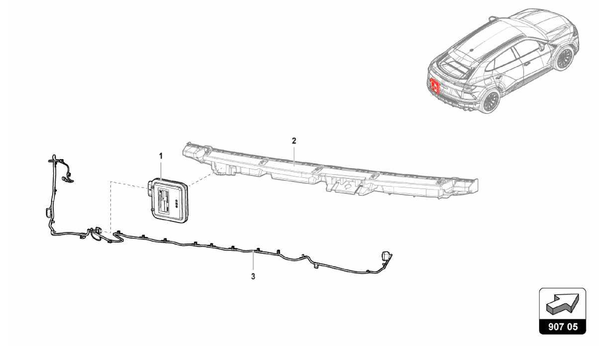 907.05.00-CONTROL UNIT FOR OPENING GARAGE DOOR