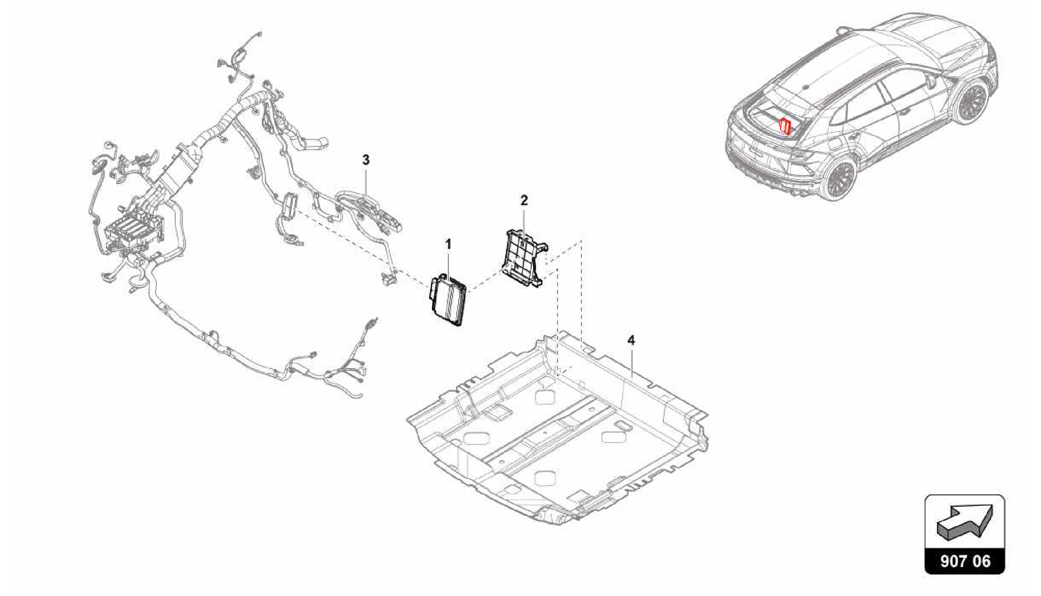 907.06.00-CONTROL UNIT FOR FOUR-WHEEL DRIVE
