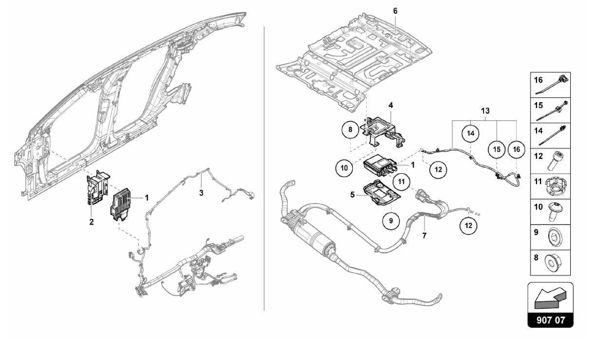 907.07.00-CONTROL UNIT FOR ACTIVE ROLL STABILISATION