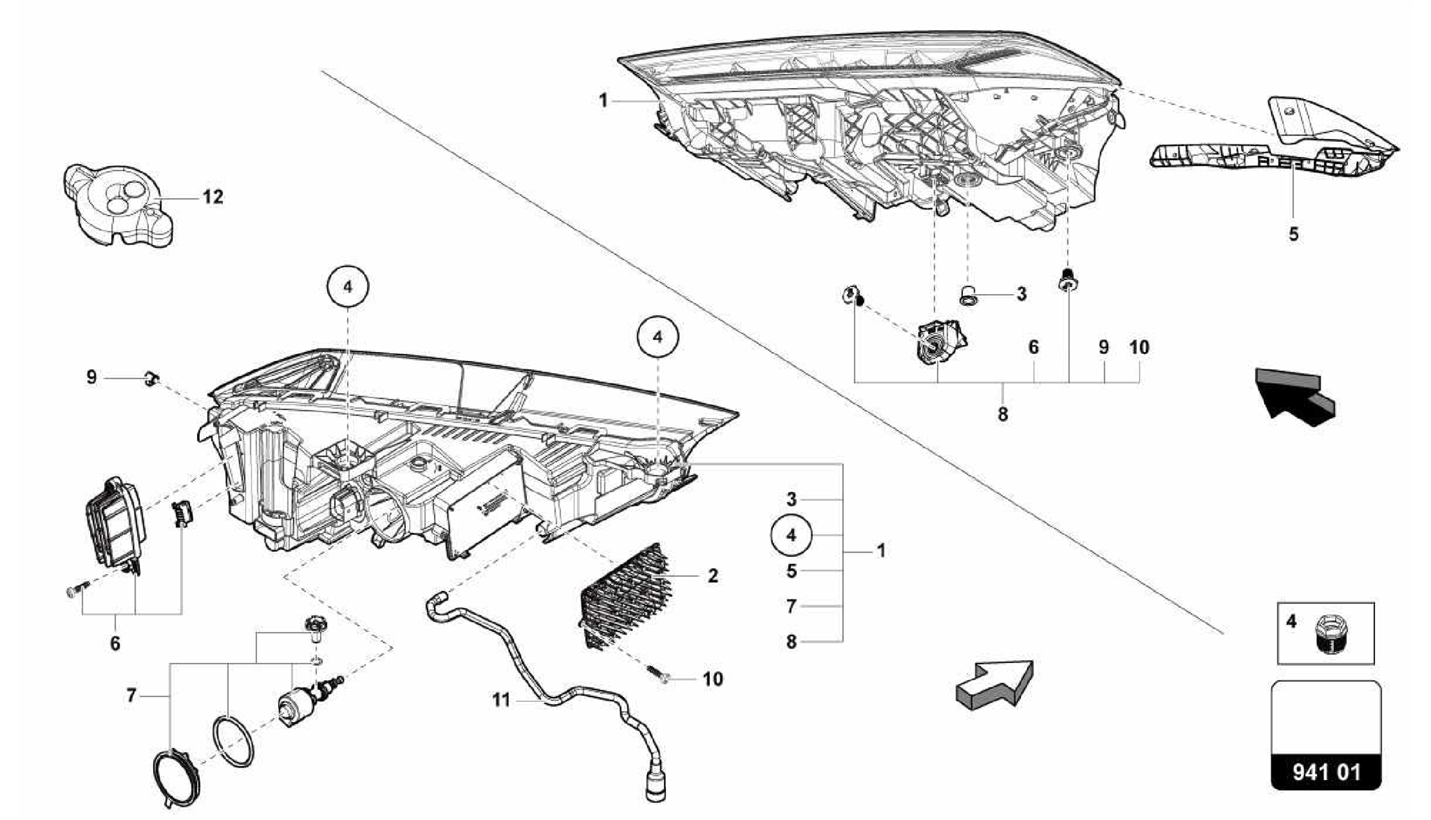 941.01.00-LED HEADLIGHT