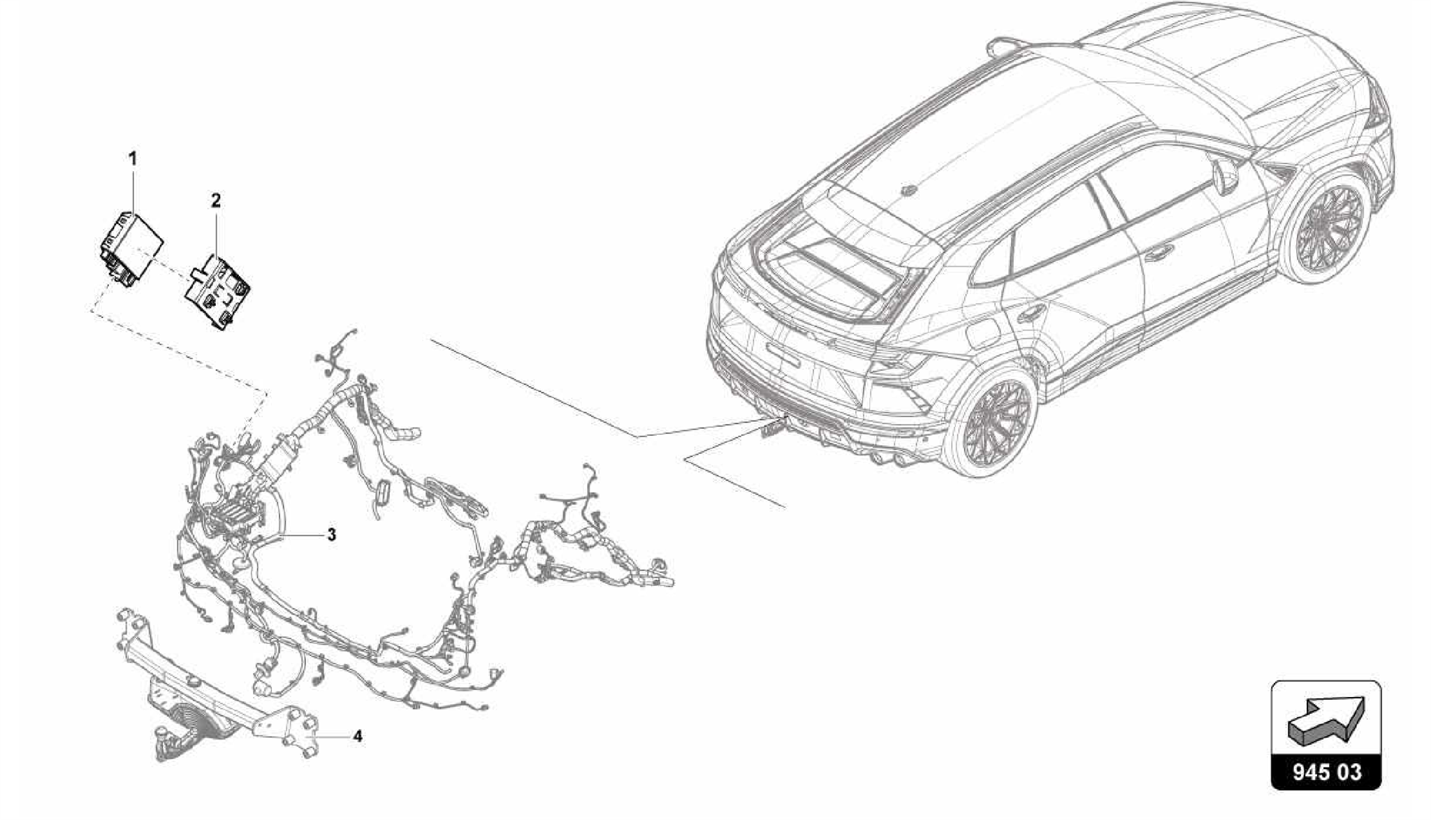 945.03.00-ELECTRICAL PARTS FOR TRAILER TOWING