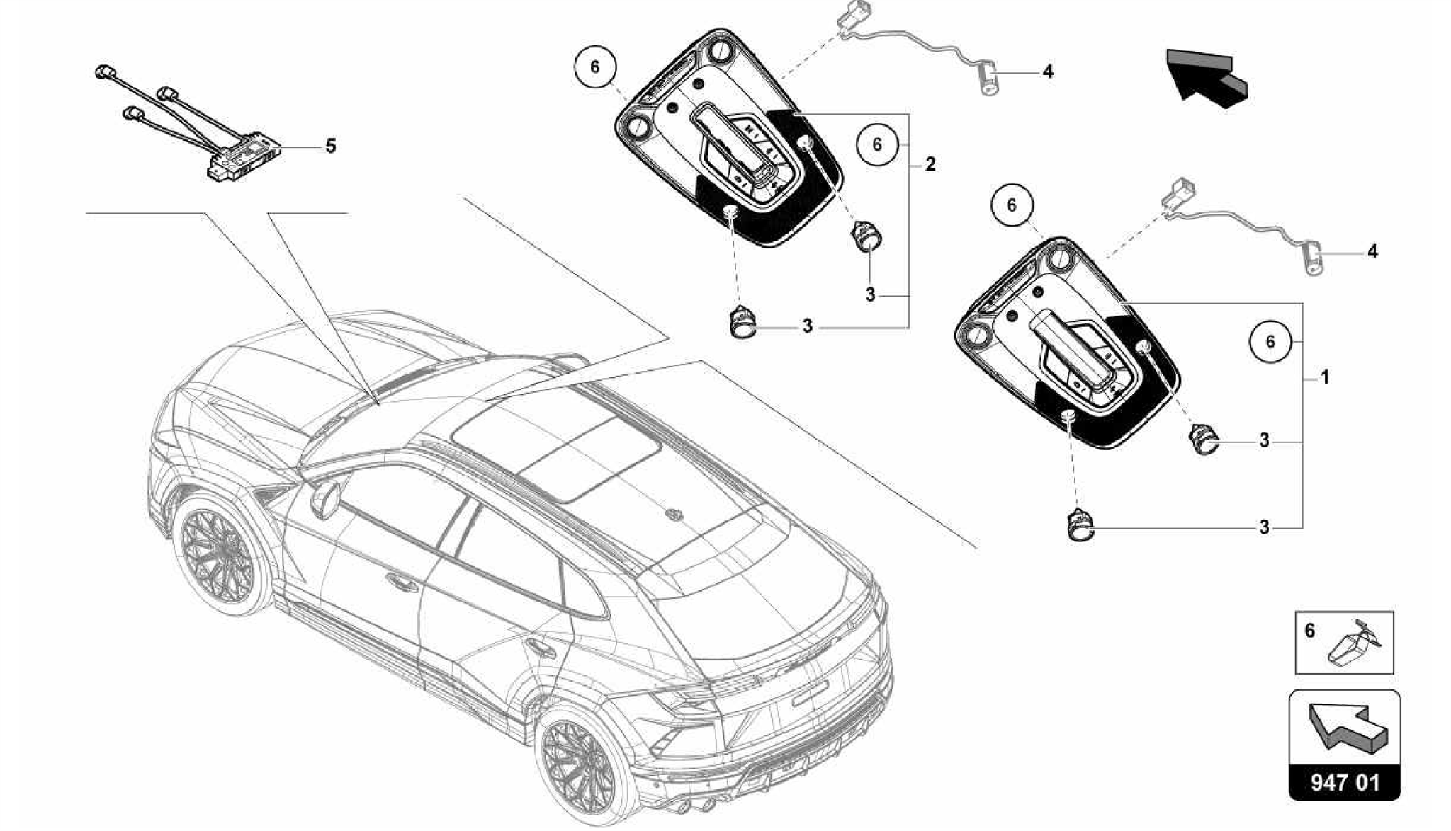 947.01.00-INTERIOR AND READING LIGHT