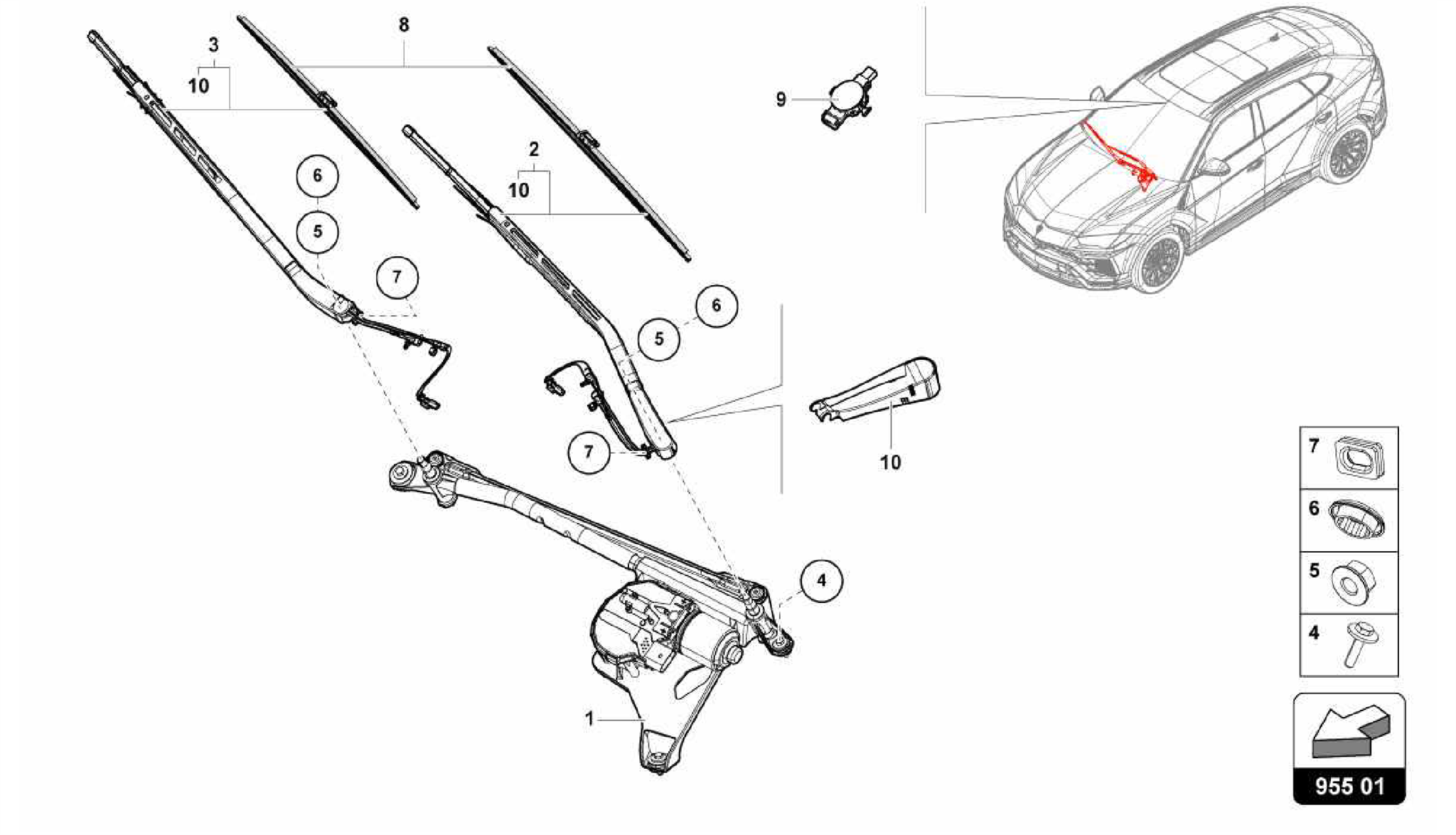 955.01.00-WINDSHIELD WIPER