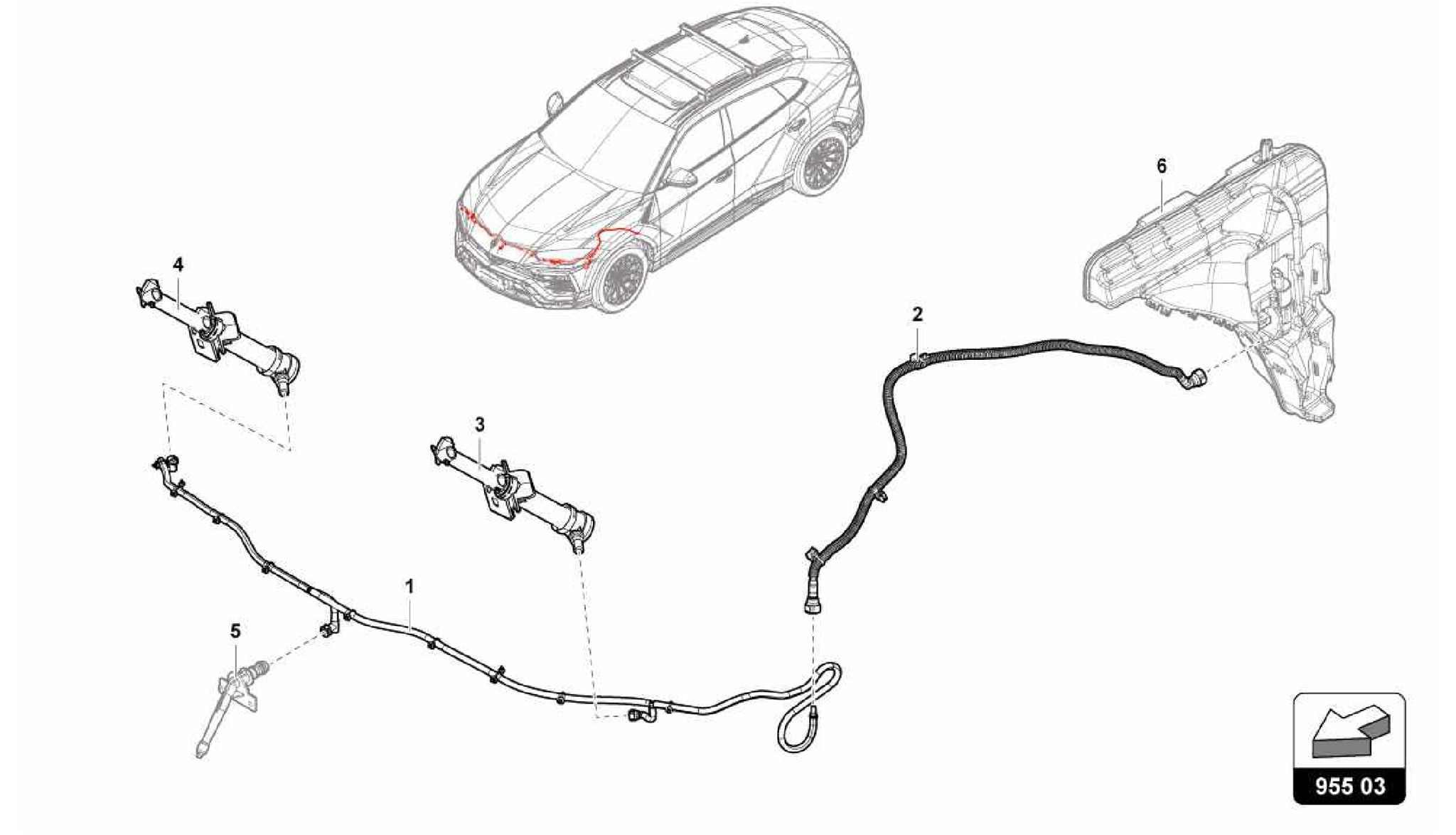 955.03.00-HEADLIGHT WASHER SYSTEM