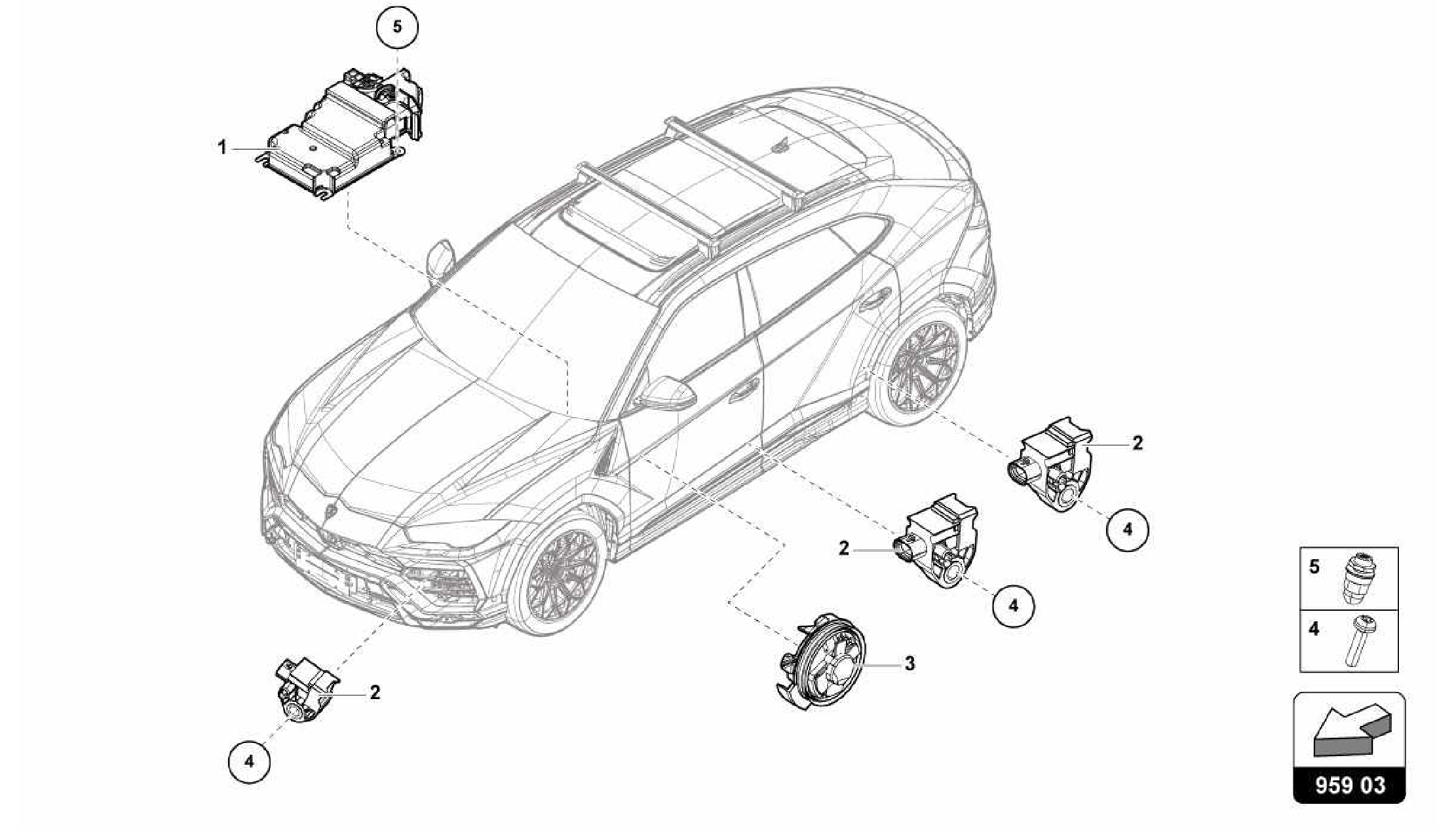 959.03.00-CONTROL UNIT FOR AIRBAG