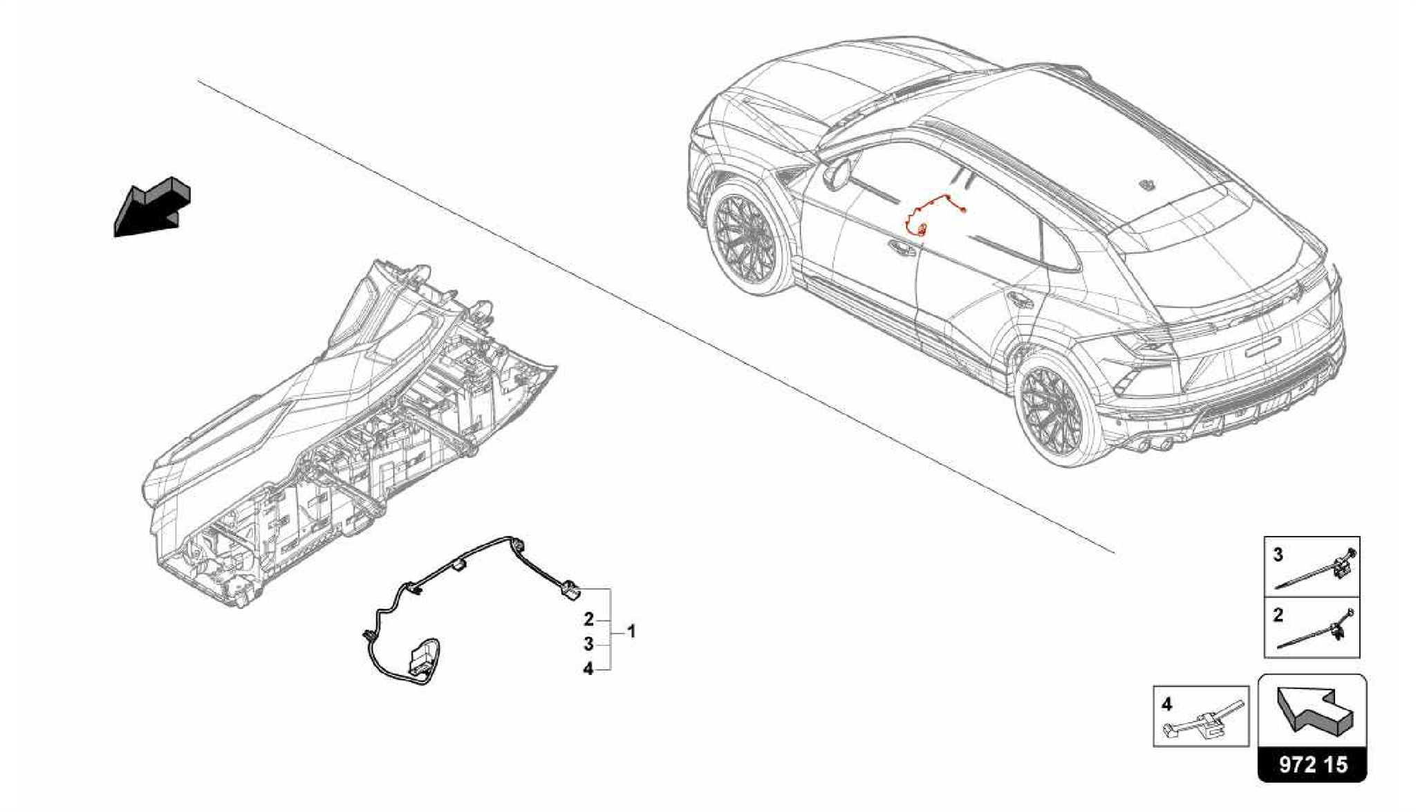 972.15.00-WIRING HARNESS FOR BLOWER