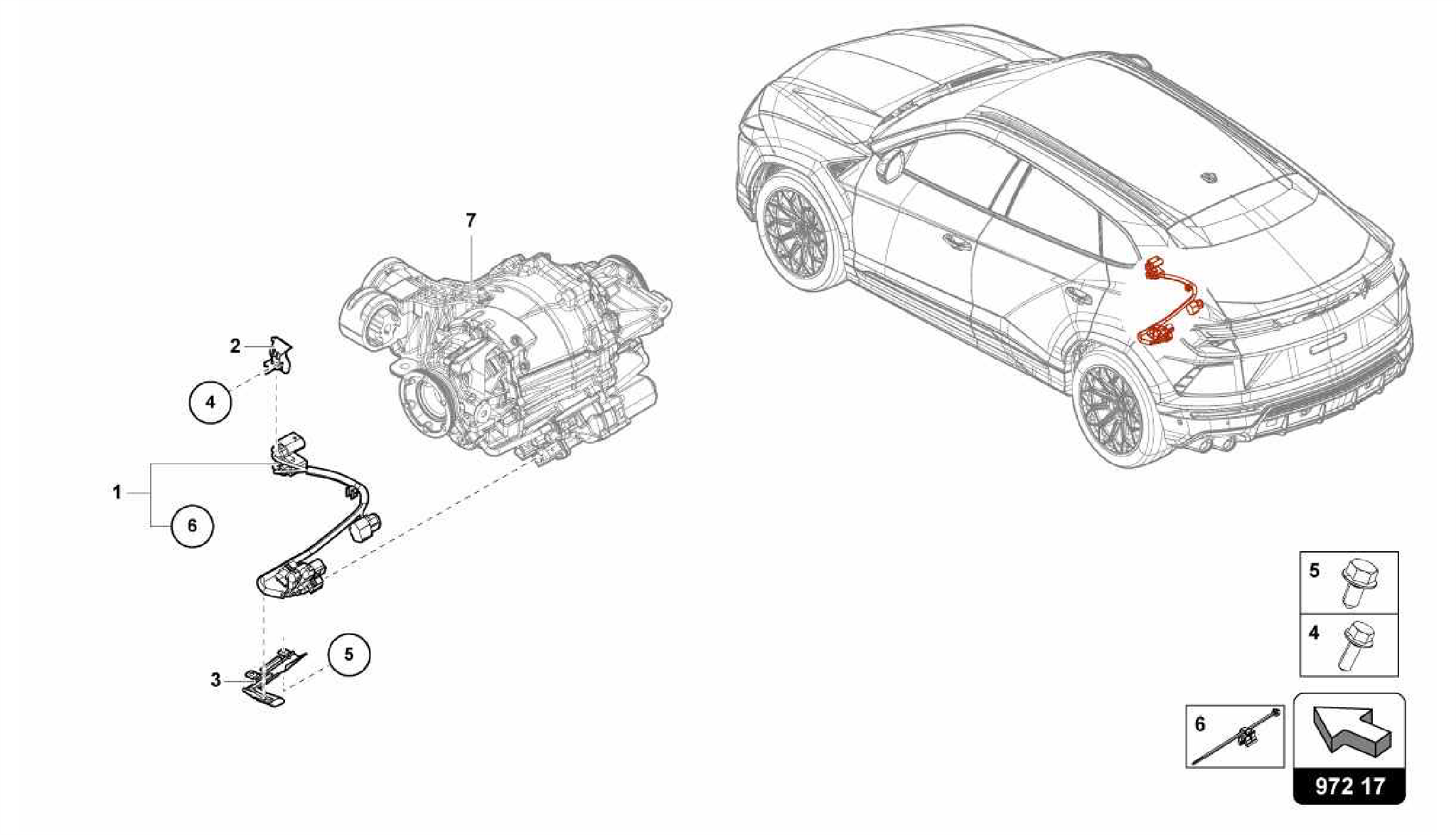972.17.00-ADAPTER CABLE LOOM