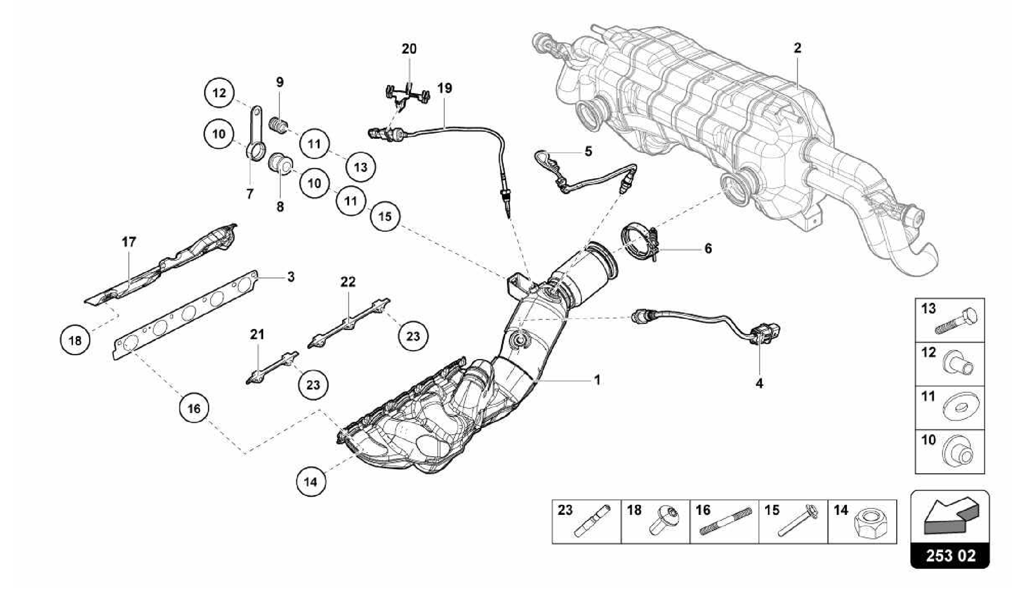 253.02.00-EXHAUST MANIFOLDS