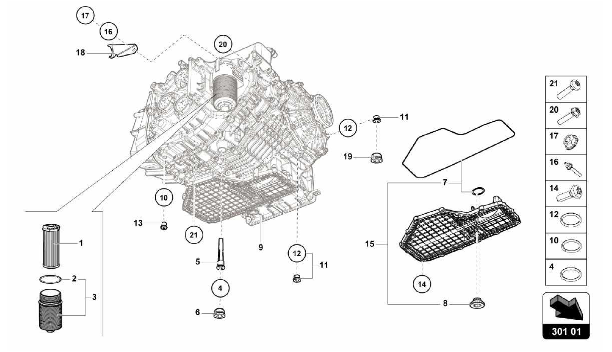 301.01.00-OIL FILTER