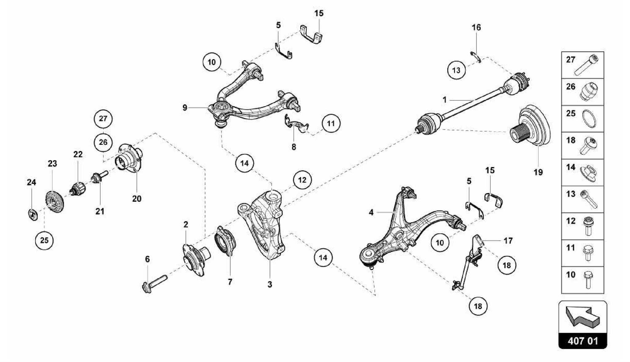 407.01.00-AXLE SHAFT FRONT