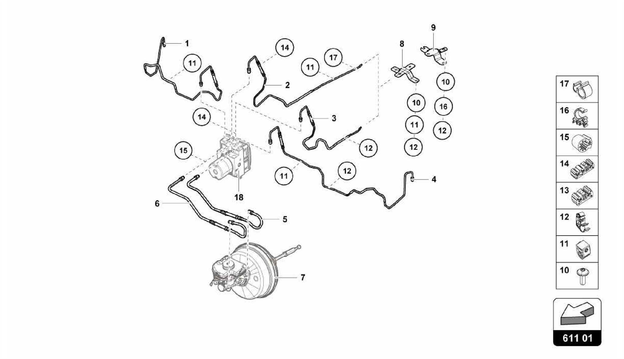 611.01.00-BRAKE LINE