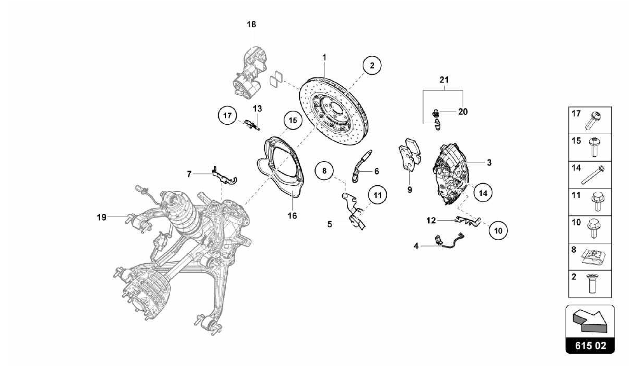 615.02.00-CERAMIC BRAKE DISC REAR
