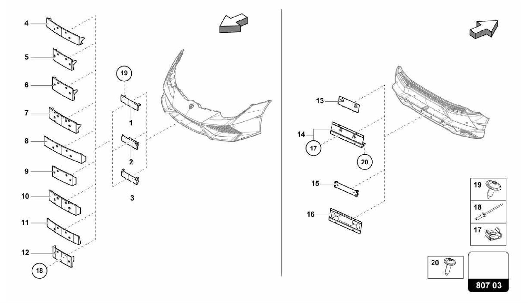 807.03.00-LICENCE PLATE HOLDER