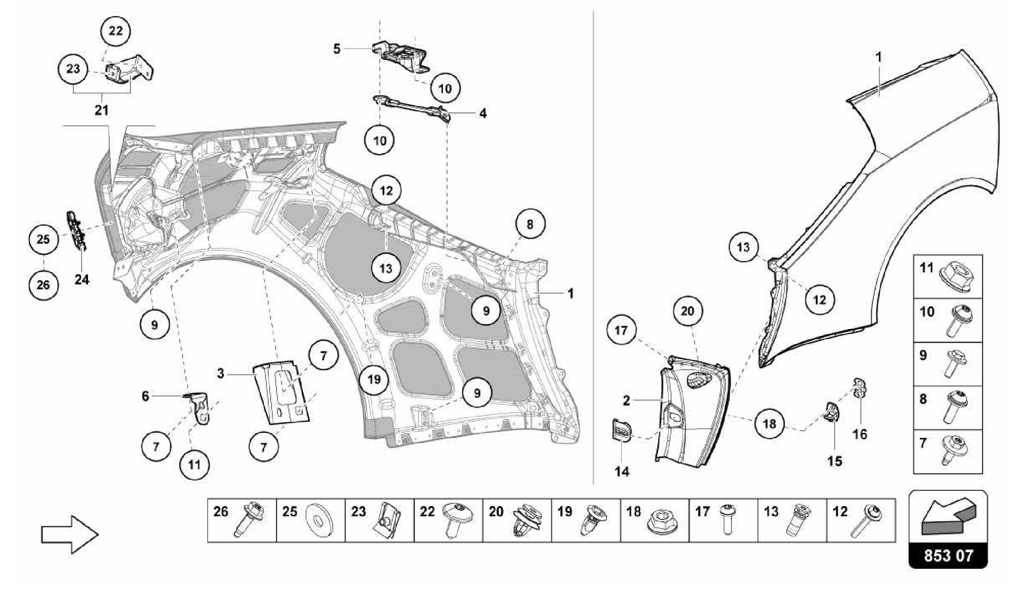 853.07.00-WING PROTECTOR