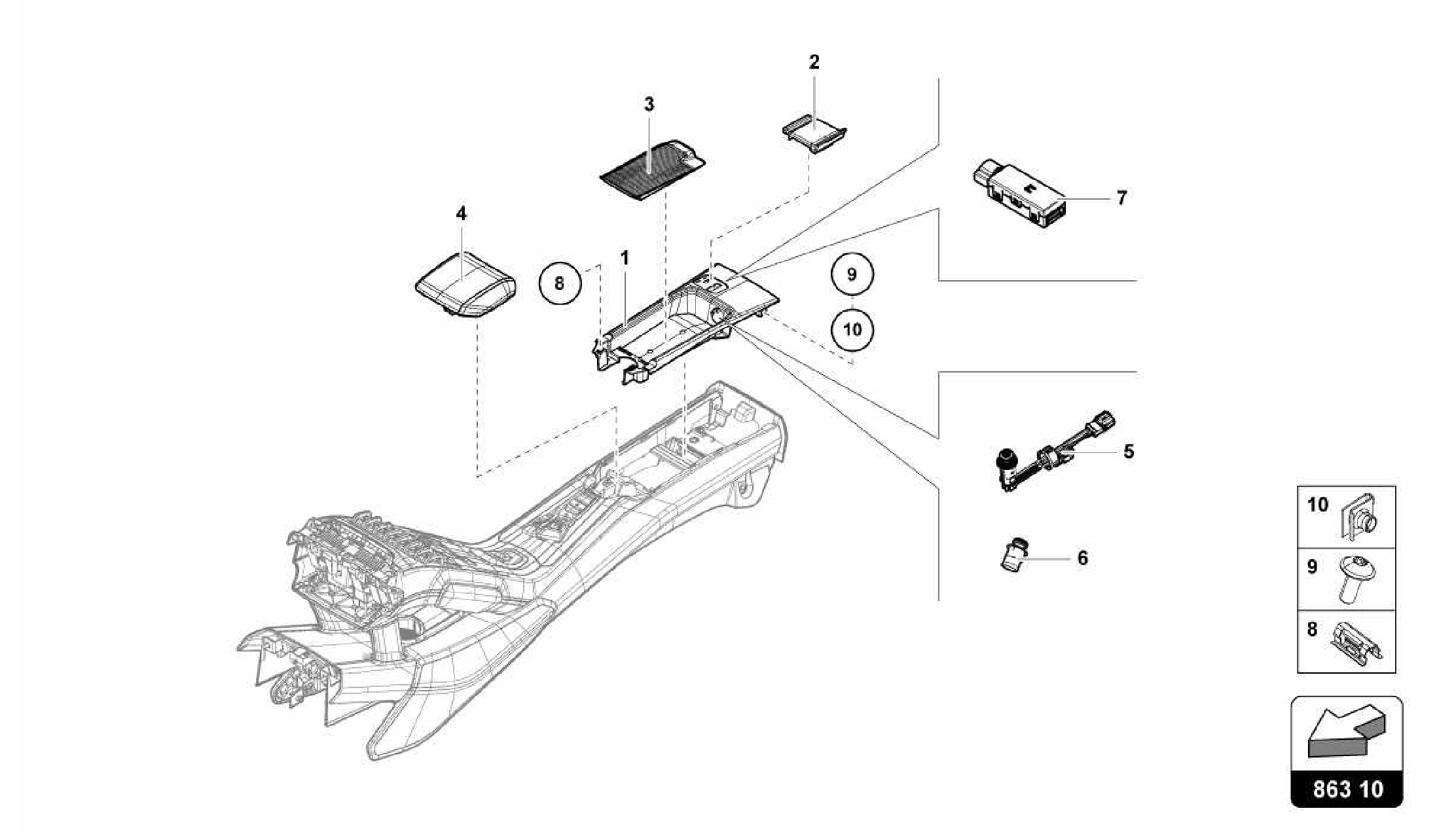 863.10.00-STOWAGE COMPARTMENT